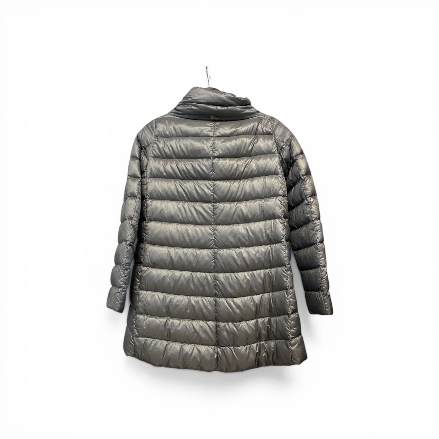 HERNO/Puffer Jkt/M/Nylon/SLV/Stand Collar Down Jacket Grey view 2