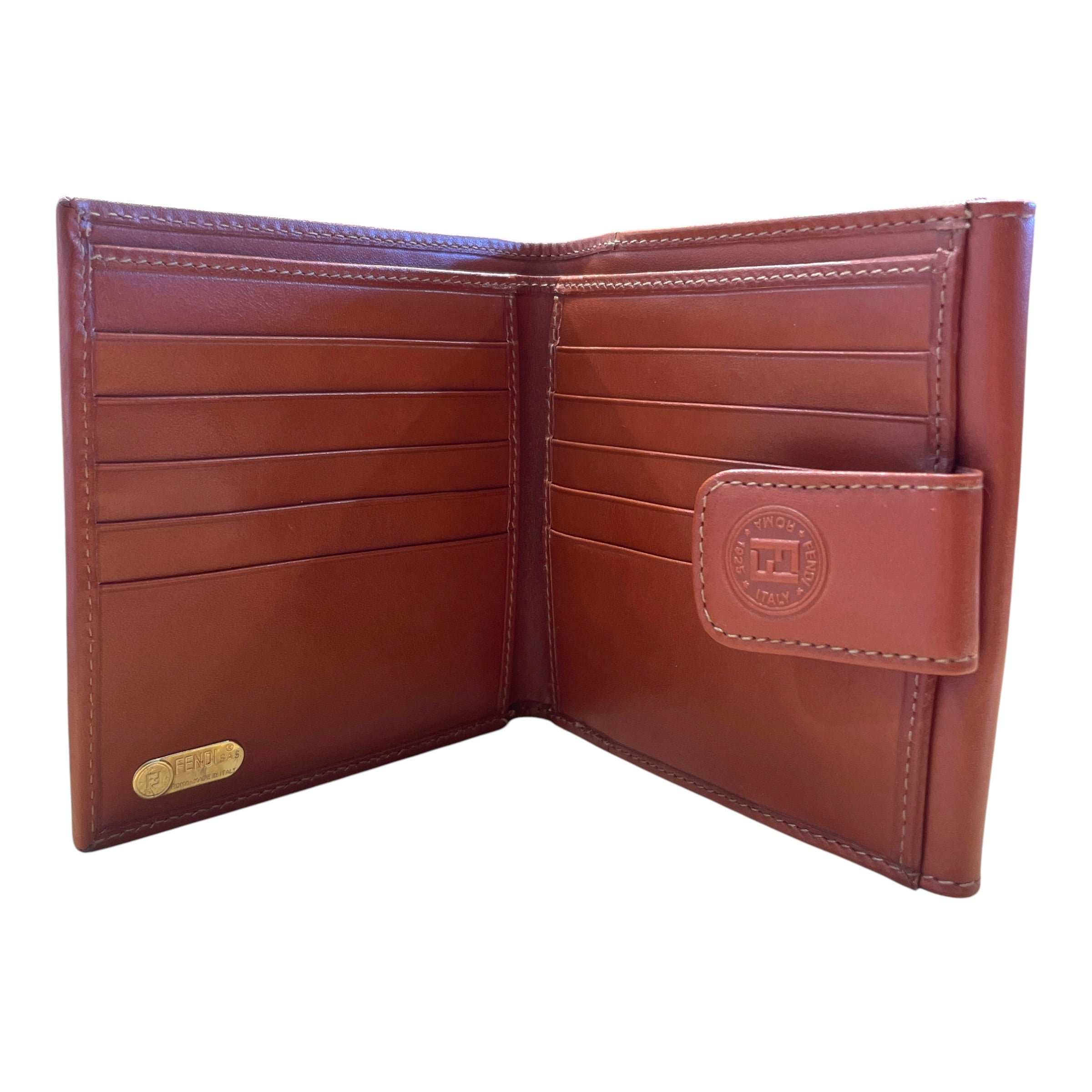 FENDI/Wallet/Leather/BRW/M's/Bifold Wallet view 3