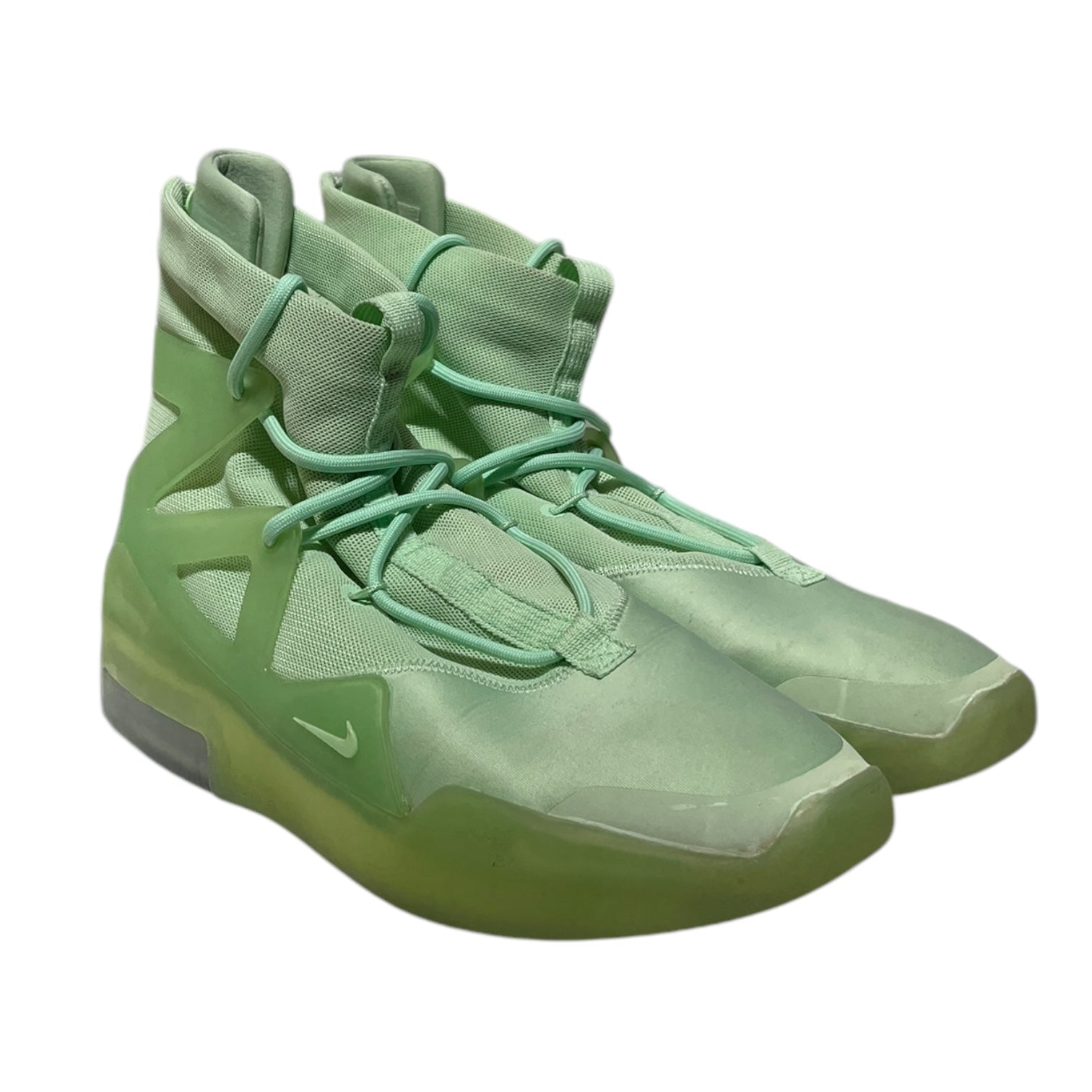 NIKE/FEAR OF GOD/Hi-Sneakers/US 12/Polyester/GRN/FEAR OF GOD 1 FROSTED SPRUCE view 1