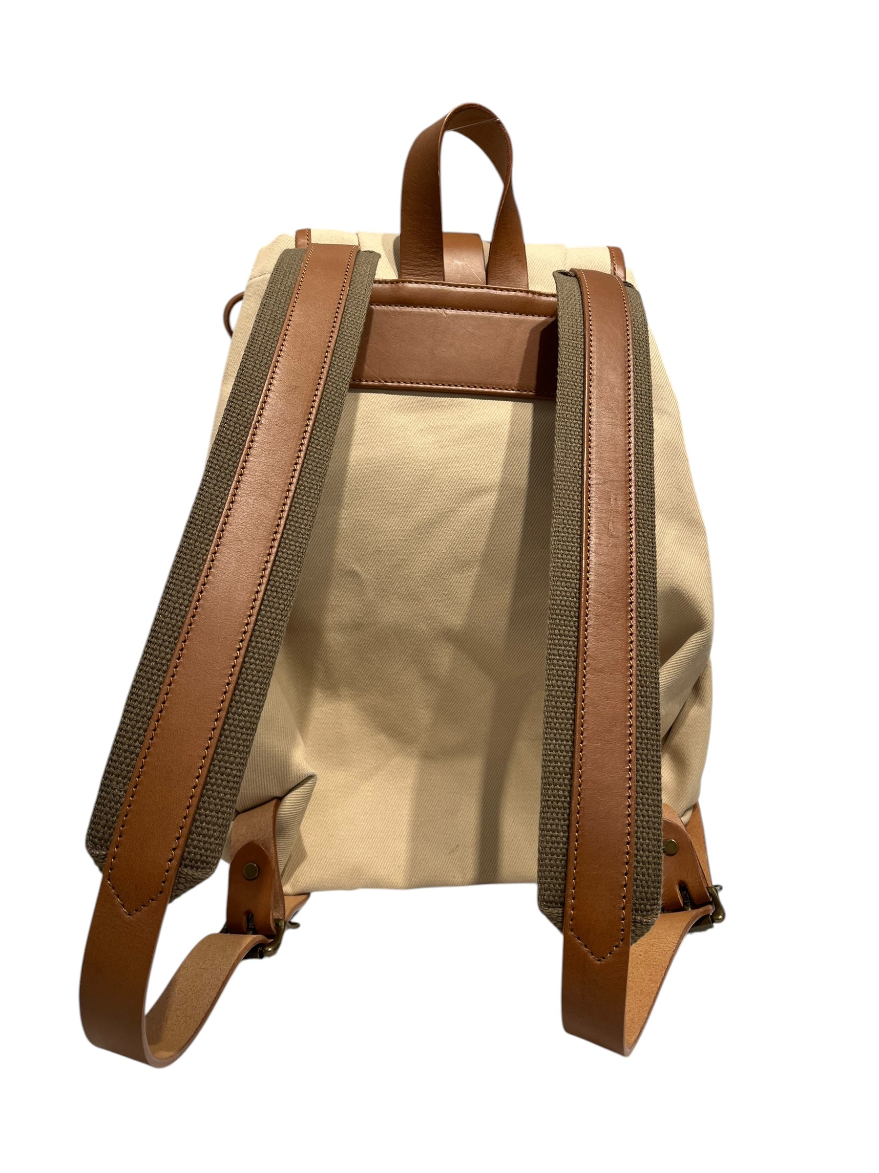 FILSON/Backpack/BEG/leather strap view 2