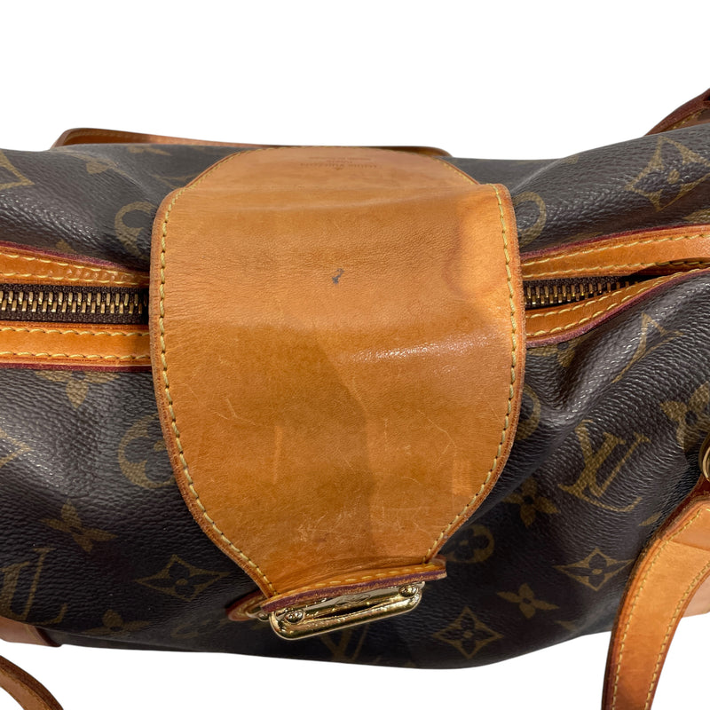 LOUIS VUITTON/Hand Bag/Monogram/BRW/MONO CANVAS STRESA PM