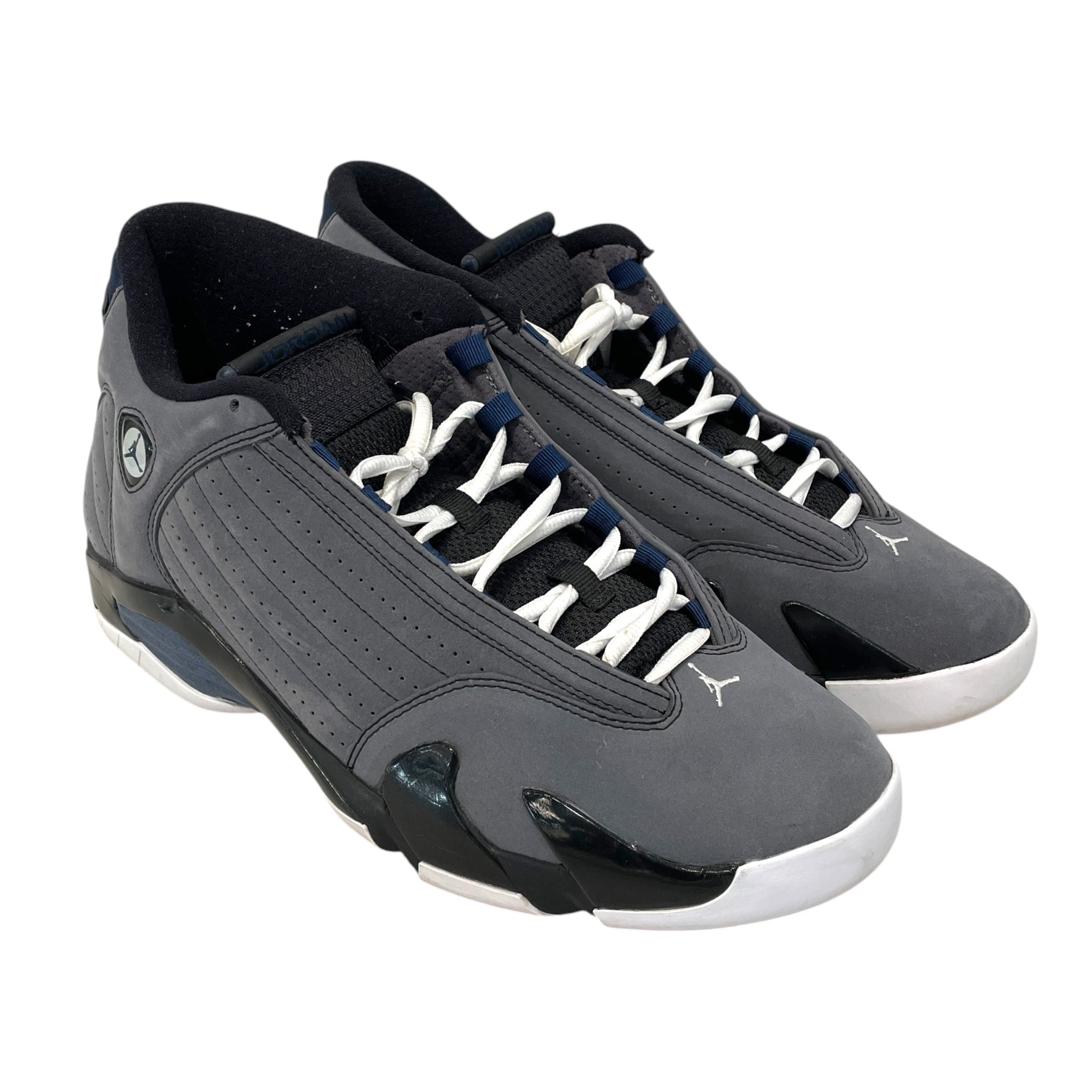 JORDAN BRAND/Hi-Sneakers/UK 12/GRY/Jordan 14 Graphite Navy view 1