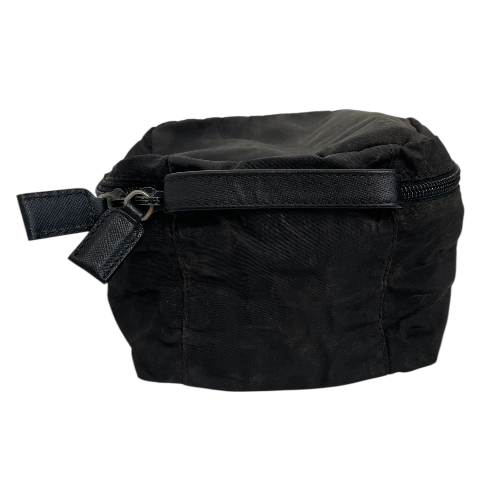 PRADA/Bag/XS/Nylon/BLK/makeup/travel bag view 2