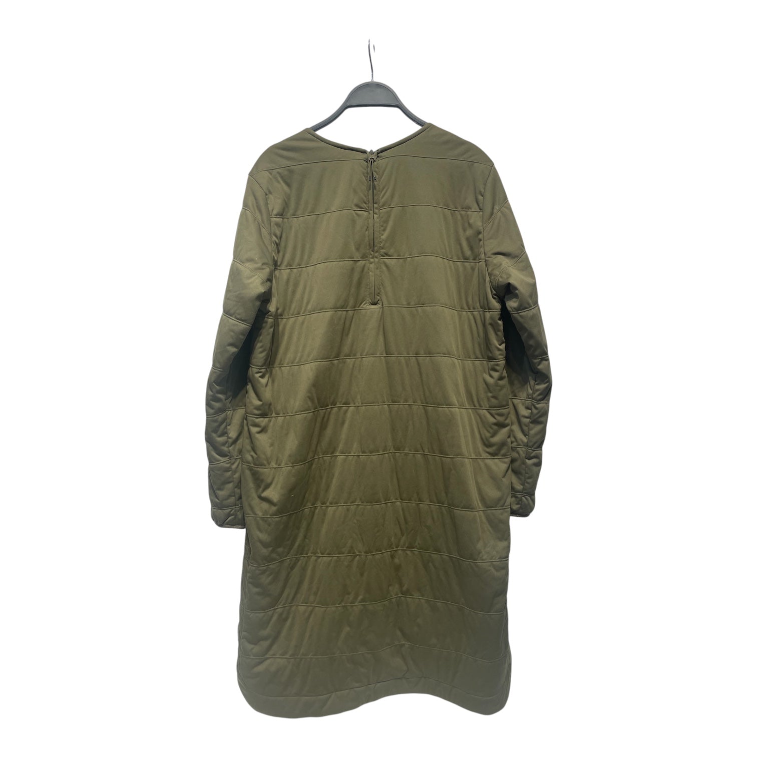 snow peak/LS Dress/4/Cotton/GRN/Midi Length/PUFFER DRESS view 2