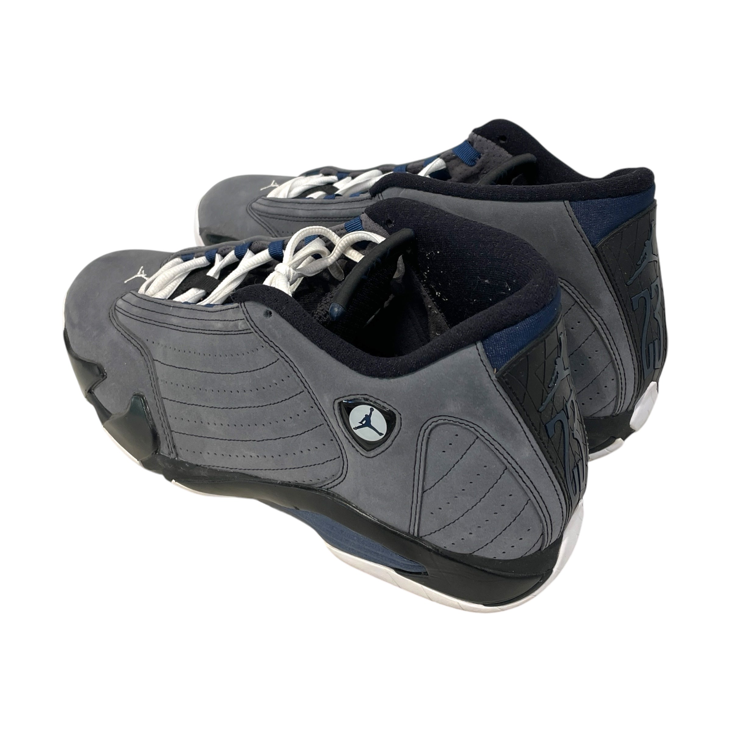 JORDAN BRAND/Hi-Sneakers/UK 12/GRY/Jordan 14 Graphite Navy view 2