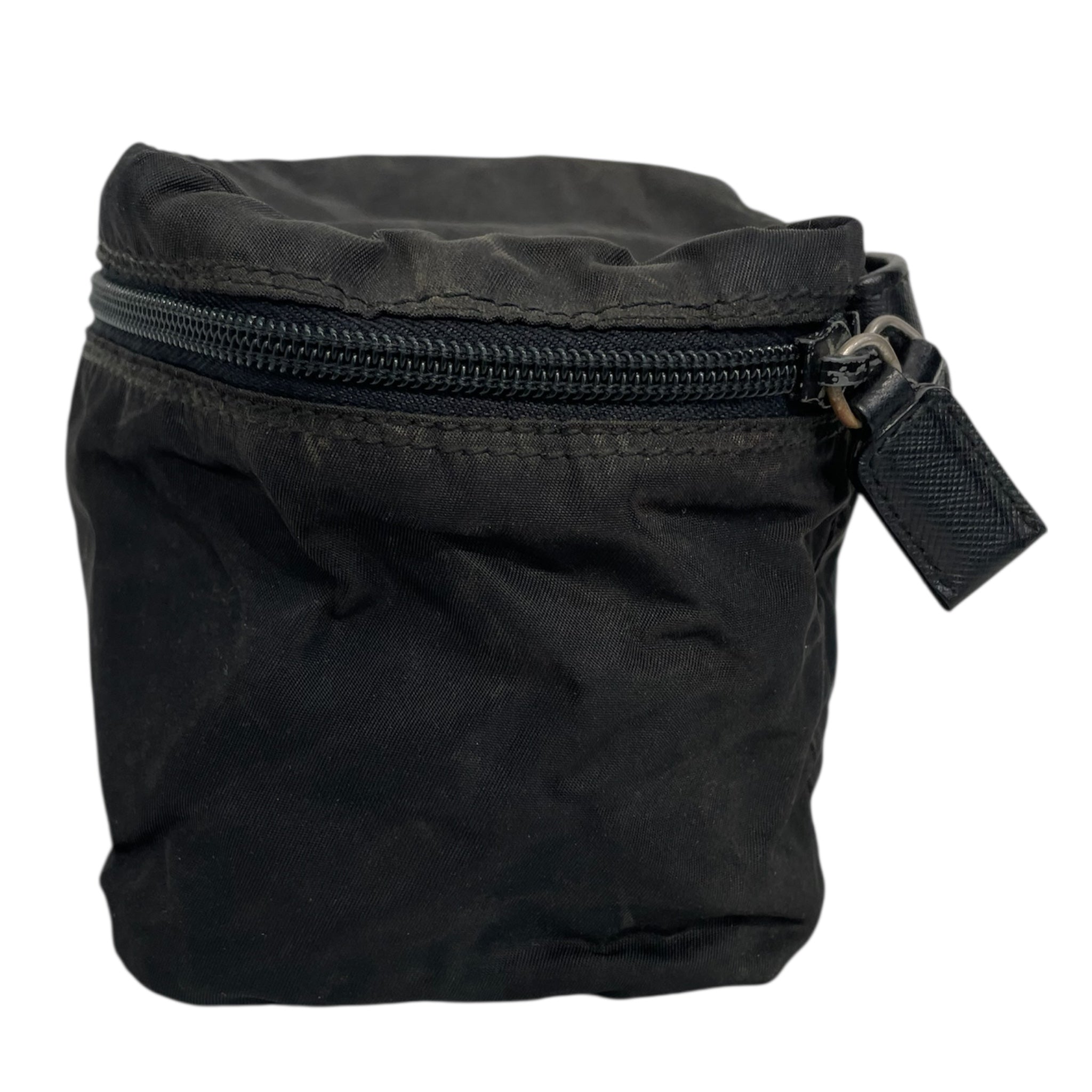 PRADA/Bag/XS/Nylon/BLK/makeup/travel bag view 3
