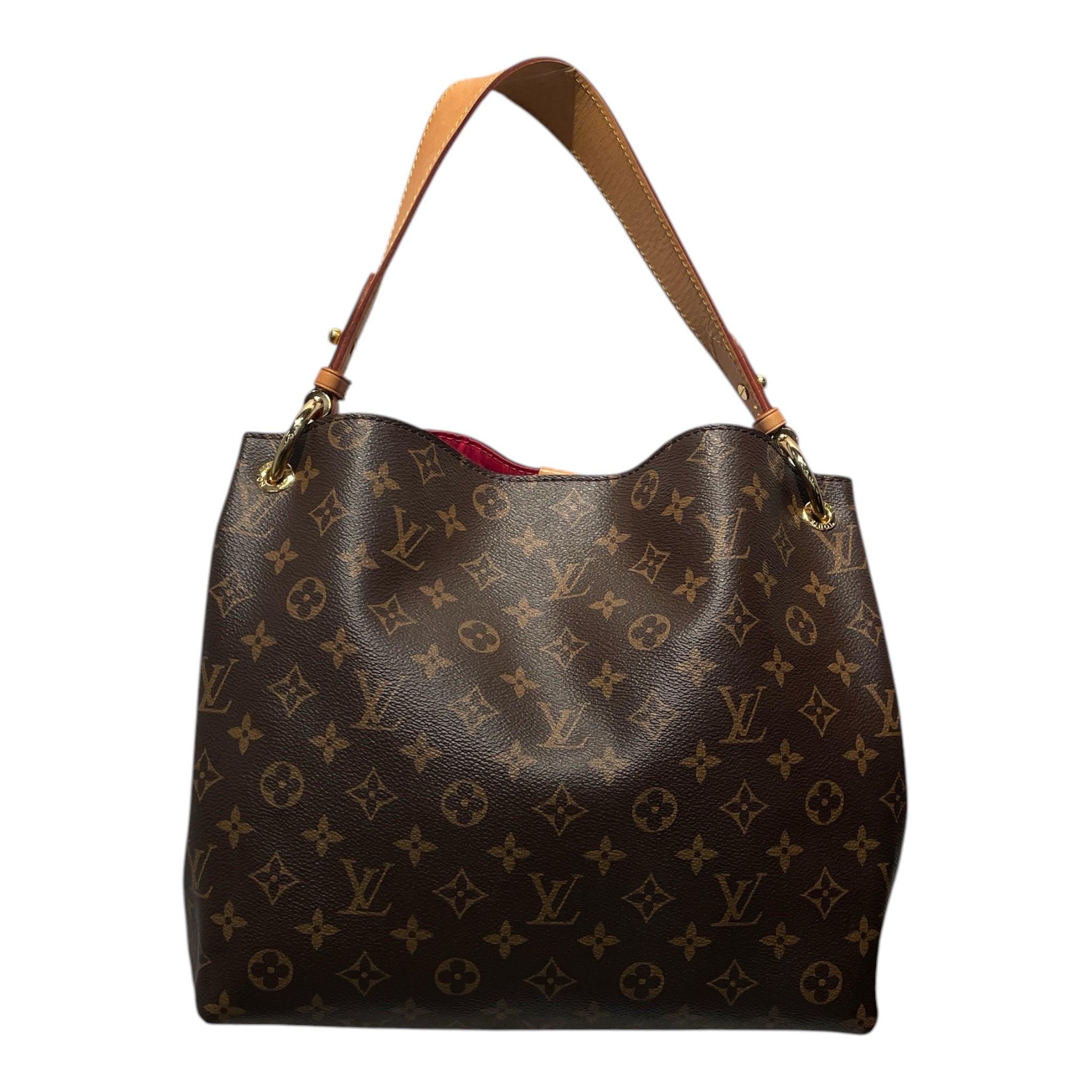 LOUIS VUITTON/Hand Bag/Monogram/Leather/BRW/graceful pm view 2