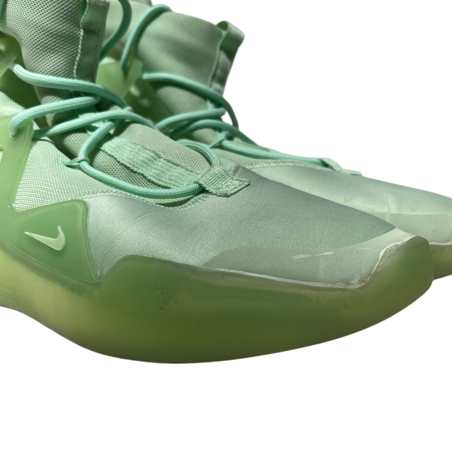 NIKE/FEAR OF GOD/Hi-Sneakers/US 12/Polyester/GRN/FEAR OF GOD 1 FROSTED SPRUCE view 7