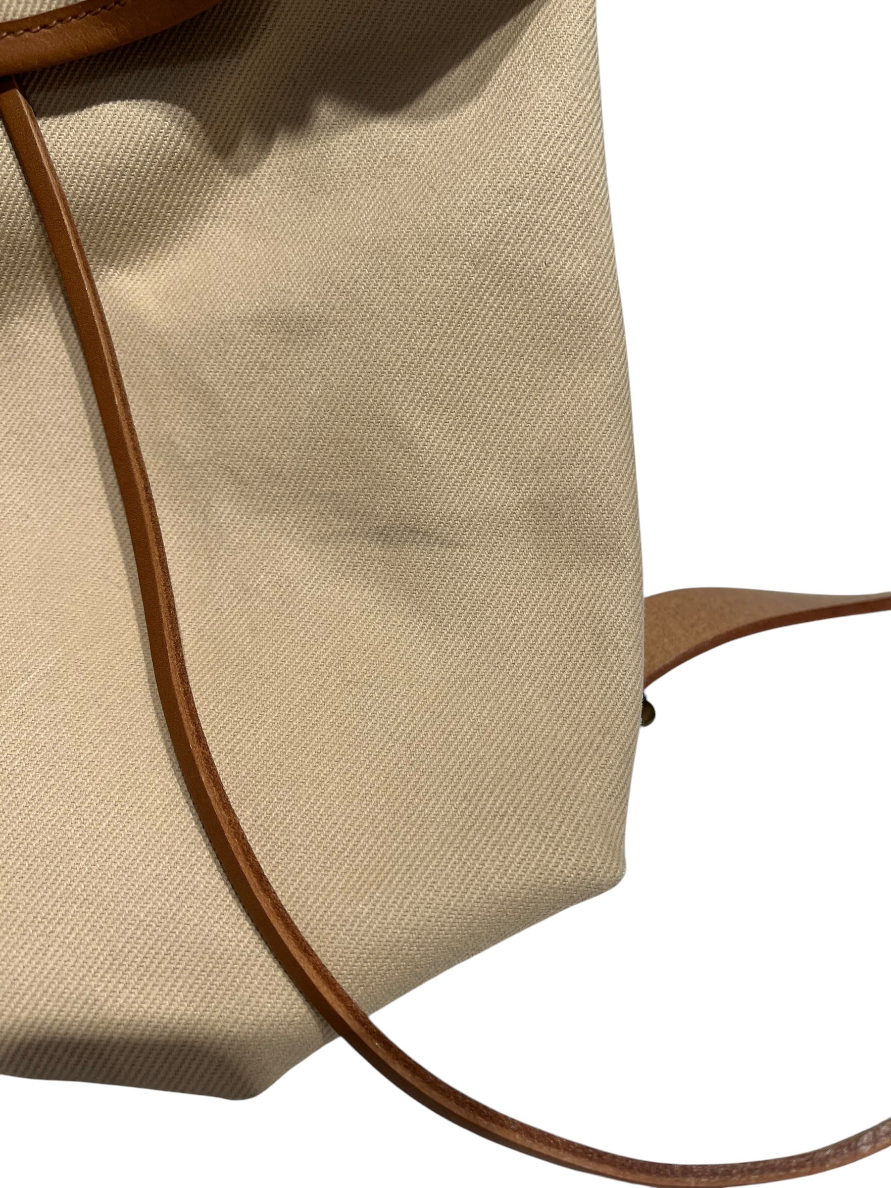 FILSON/Backpack/BEG/leather strap view 7
