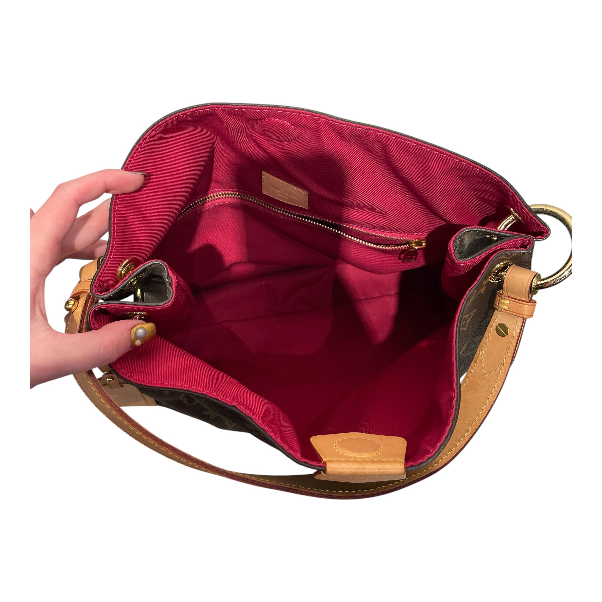LOUIS VUITTON/Hand Bag/Monogram/Leather/BRW/graceful pm view 3