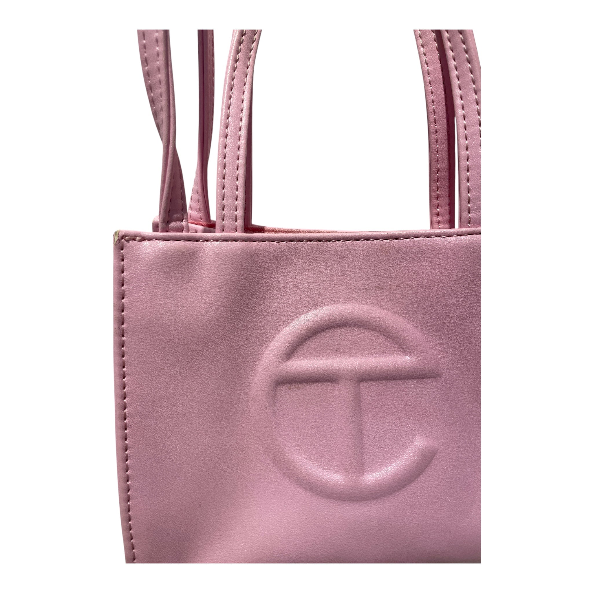 Telfar/Cross Body Bag/Faux Leather/PNK/ view 3