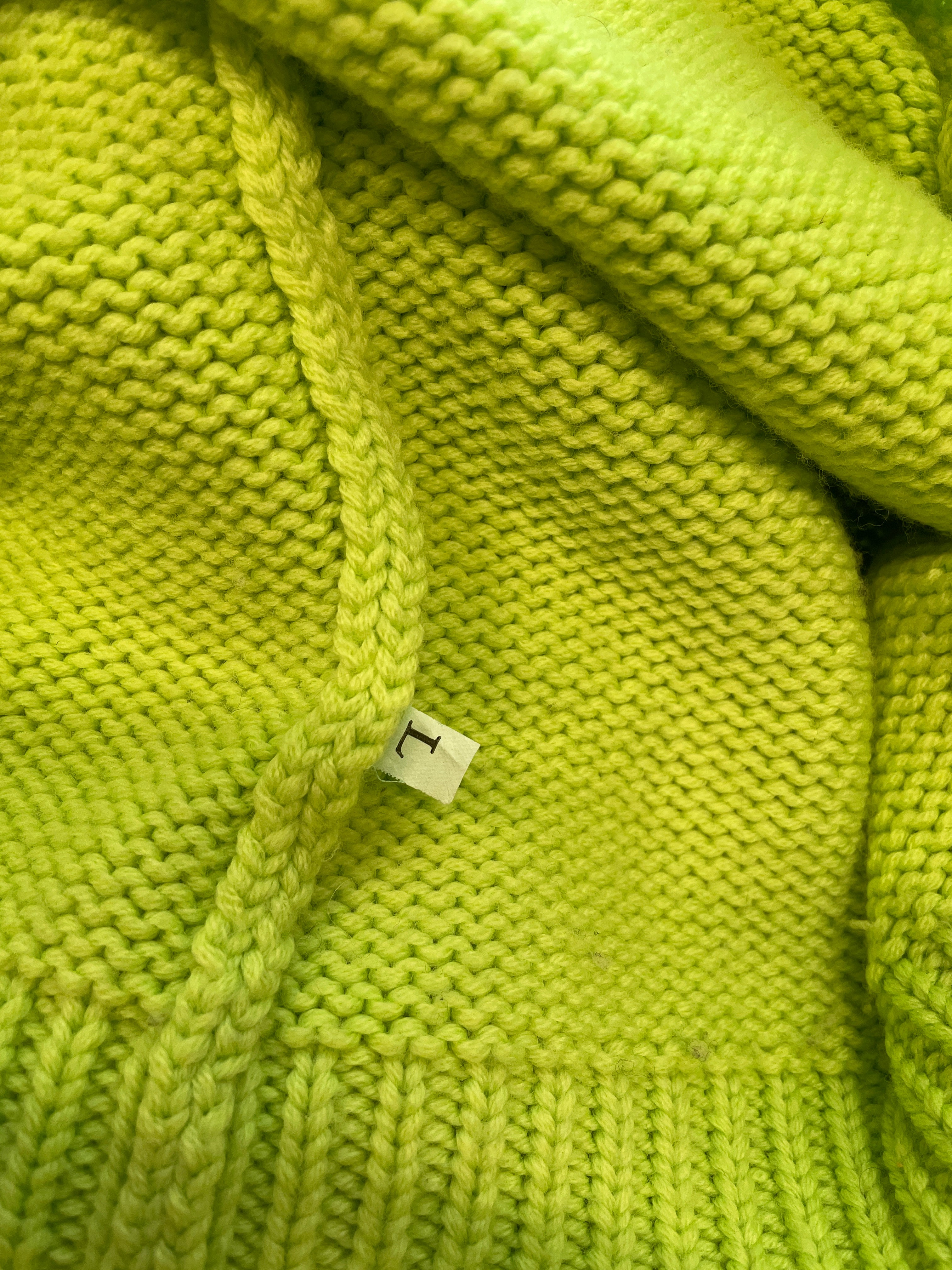 ALEXANDER DIGENOVA/Sweatshirt/L/Wool/GRN/BRIGHT GRN/BOTOX/KNIT PULLOVER view 5