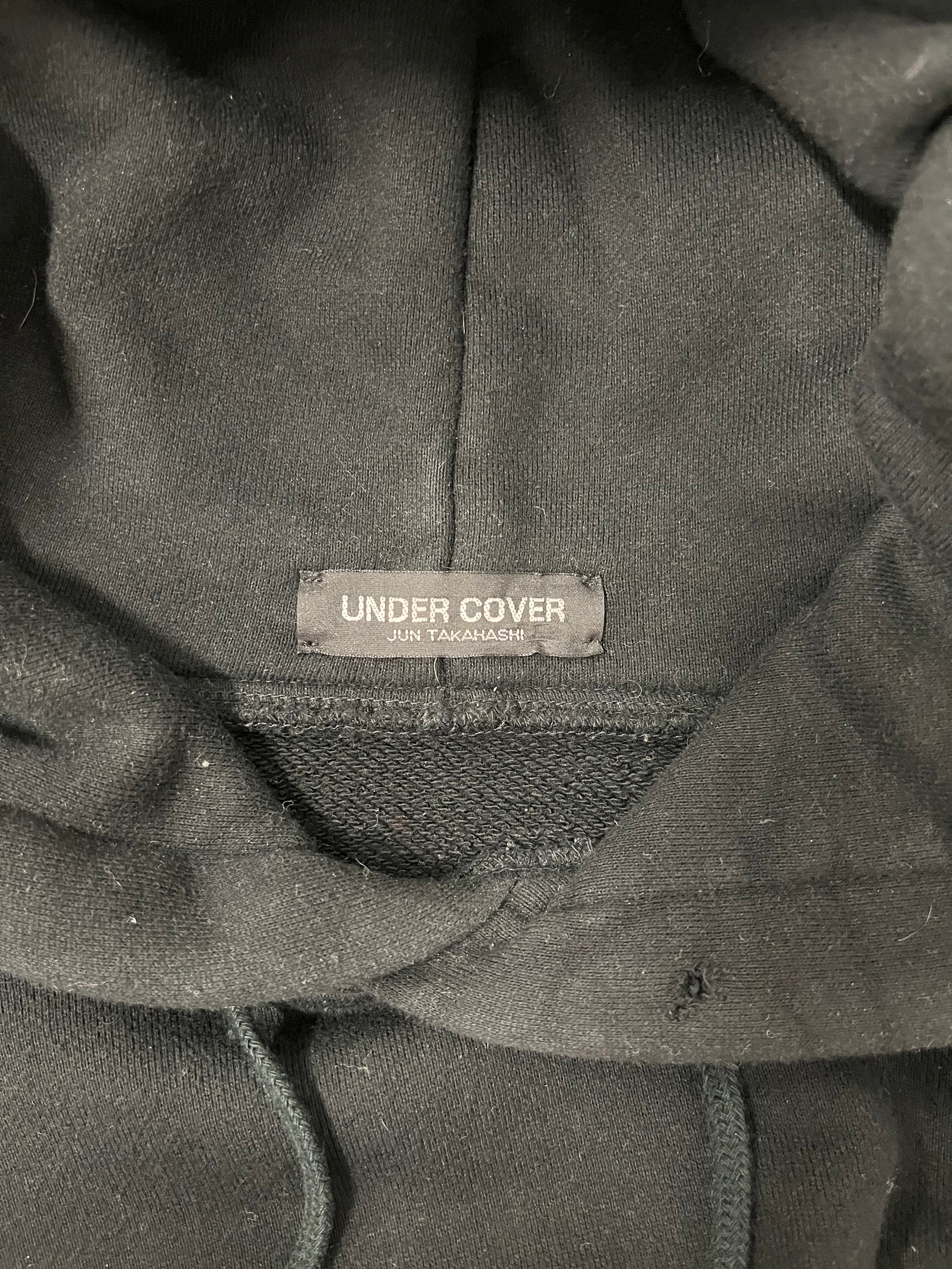 UNDERCOVER/Hoodie/2/Graphic/Cotton/BLK/Pullover/MADSTORE BACK PRINT view 3
