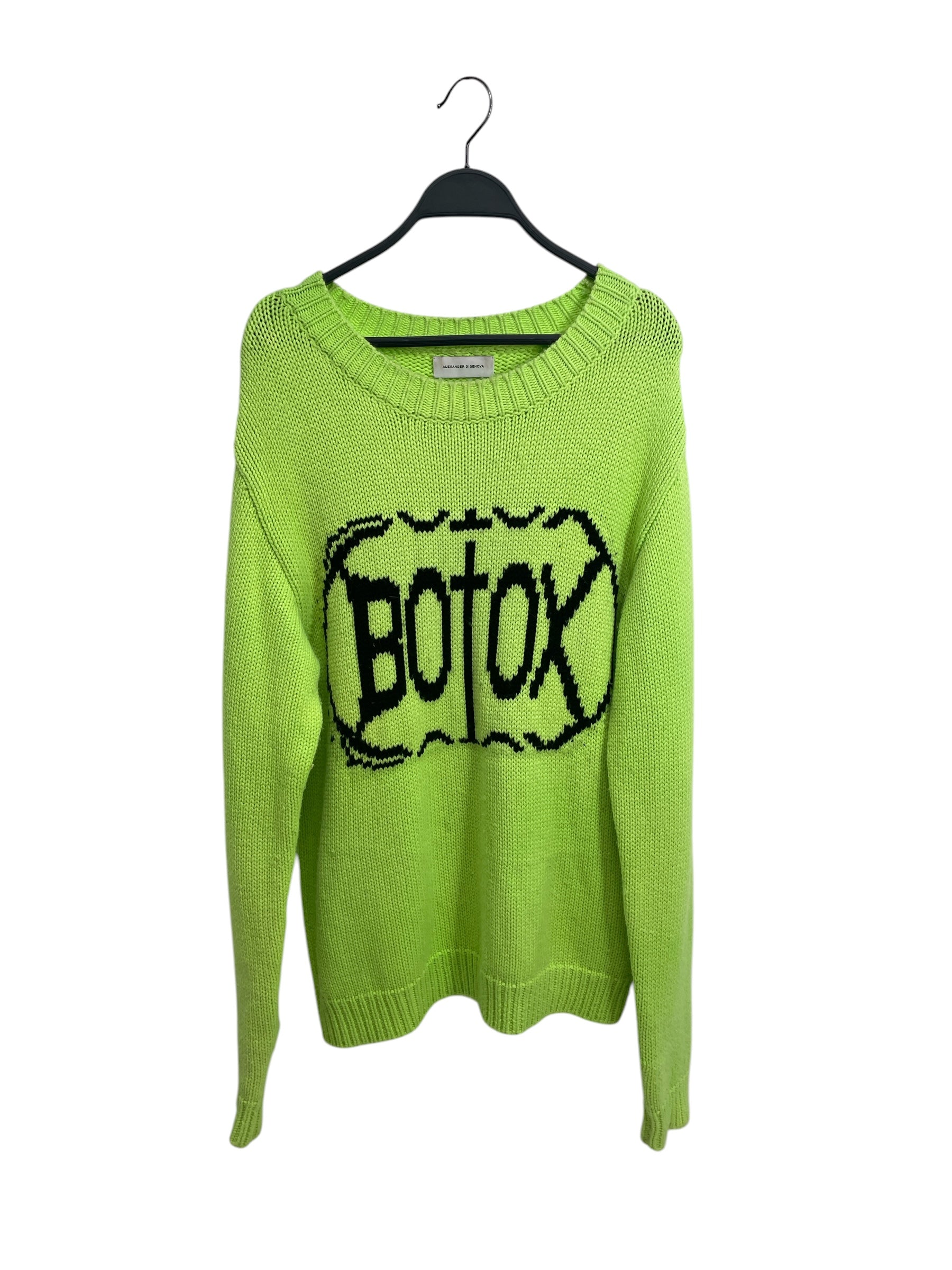 ALEXANDER DIGENOVA/Sweatshirt/L/Wool/GRN/BRIGHT GRN/BOTOX/KNIT PULLOVER view 1