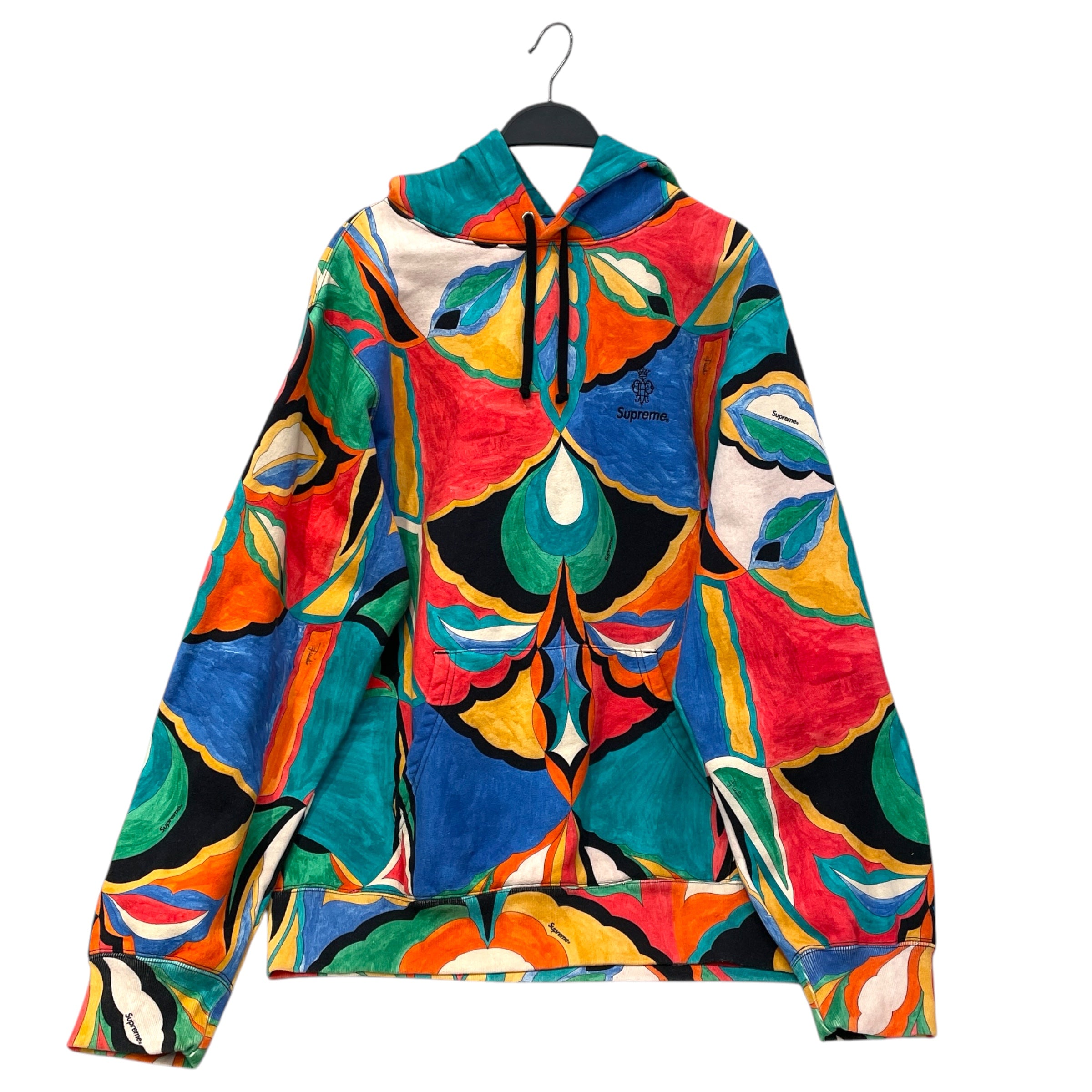 Supreme/EMILIO PUCCI/Hoodie/M/Cotton/MLT/ view 1
