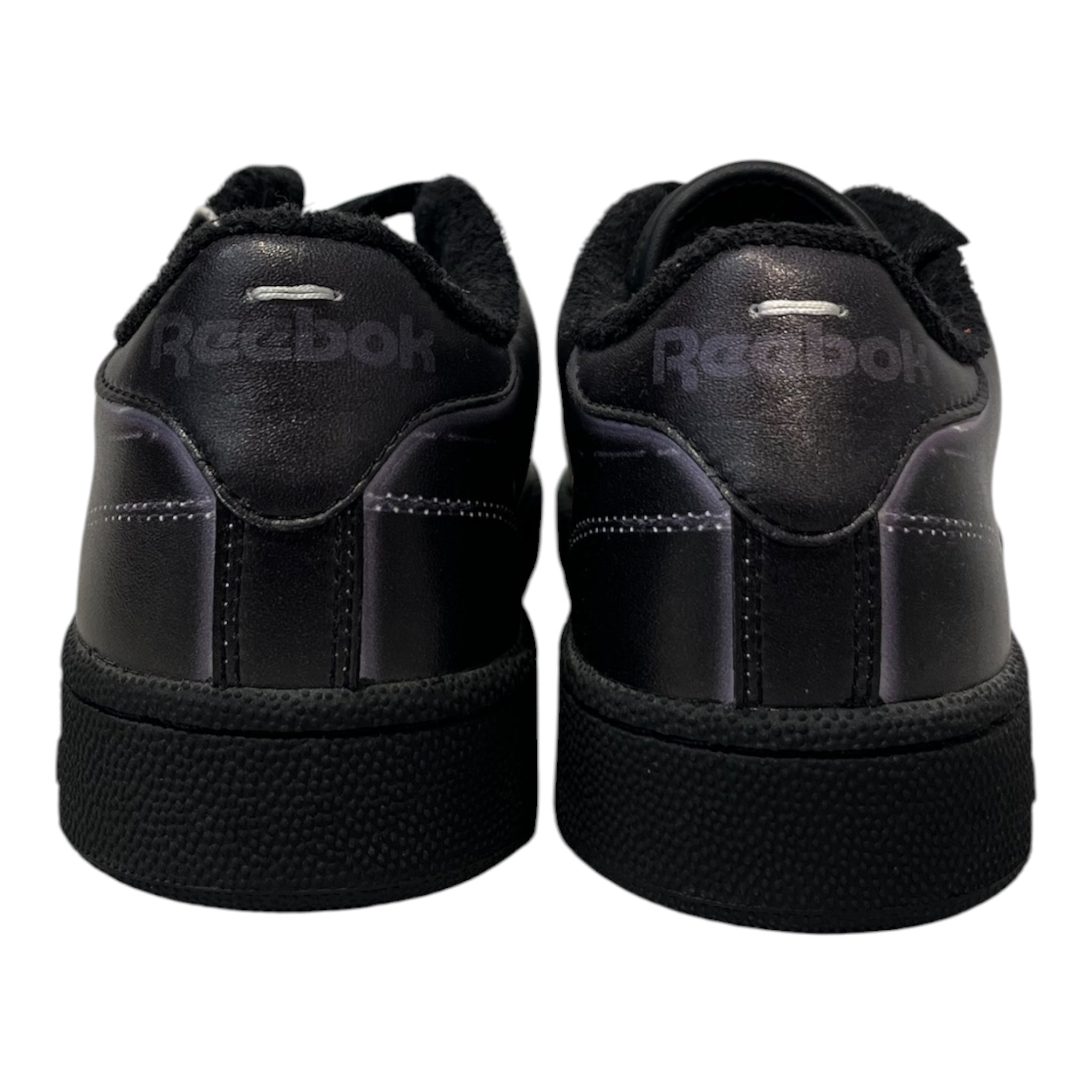 Maison Margiela/Reebok/Low-Sneakers/US 7/Polyester/BLK/PRINTED STITCHING view 3