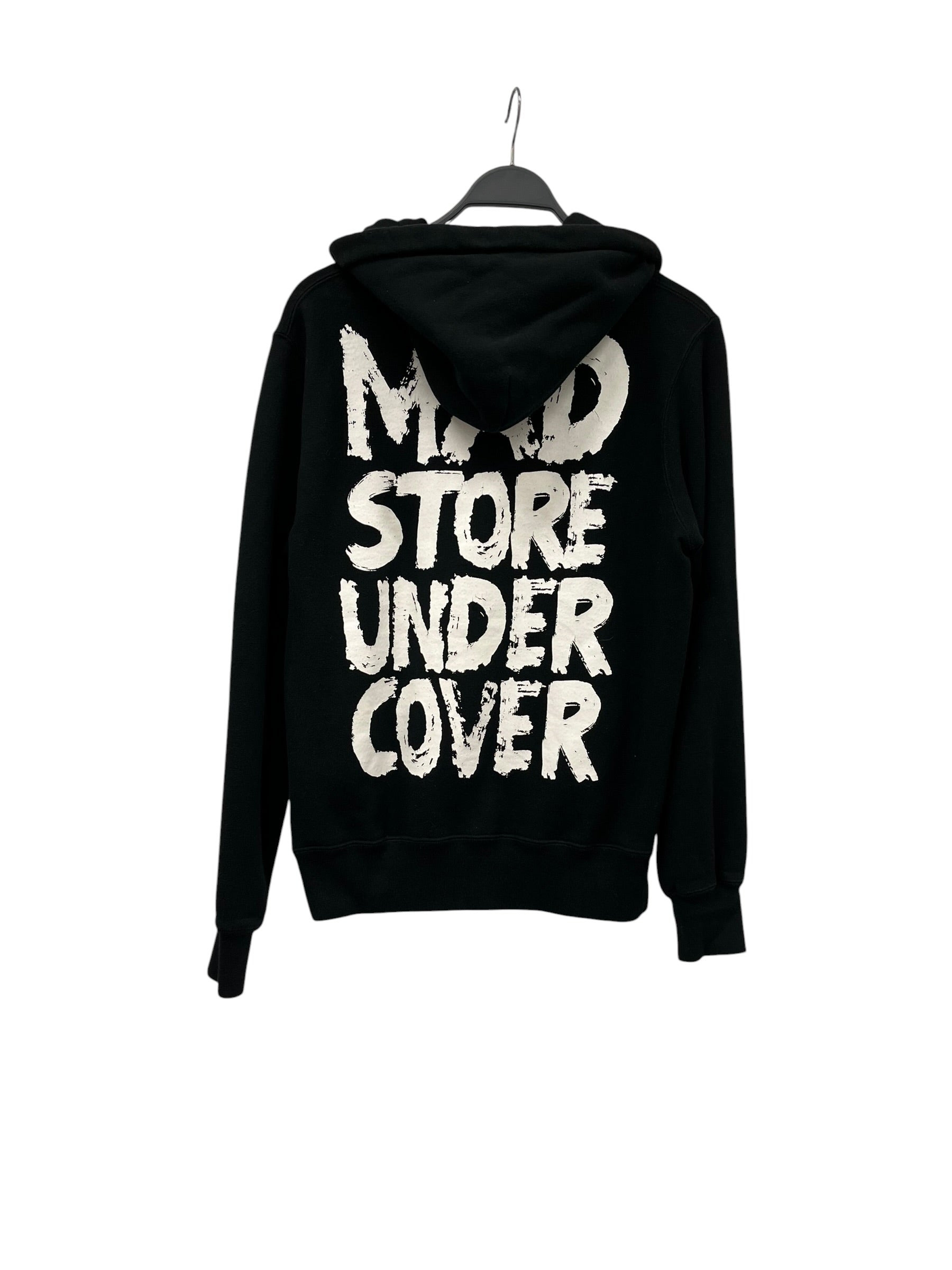 UNDERCOVER/Hoodie/2/Graphic/Cotton/BLK/Pullover/MADSTORE BACK PRINT view 2