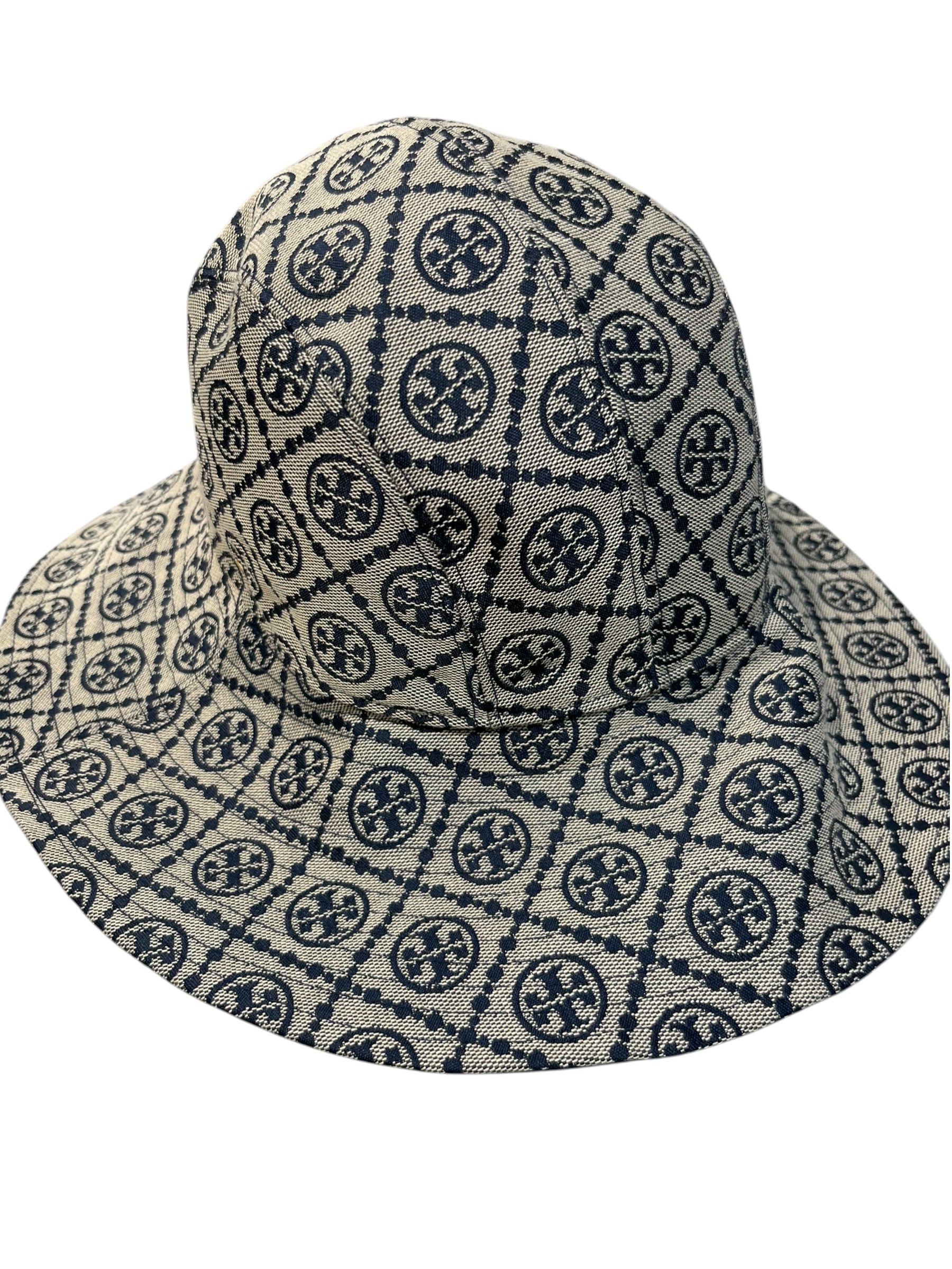 TORY BURCH/Bucket Hat/OS/Monogram/Cotton/BEG/ view 3