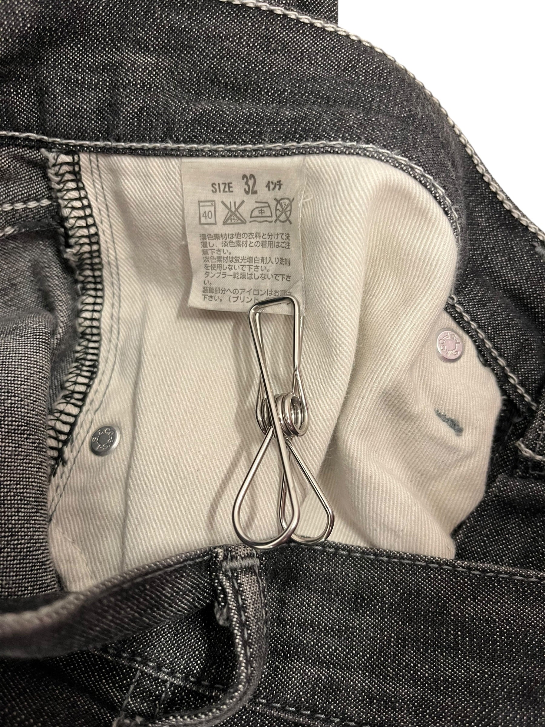 FRAGMENT DESIGN/Levis CALIFORNIA/Pants/32/Denim/GRY/FENOM DESIGN BOLTS ON BACK view 3