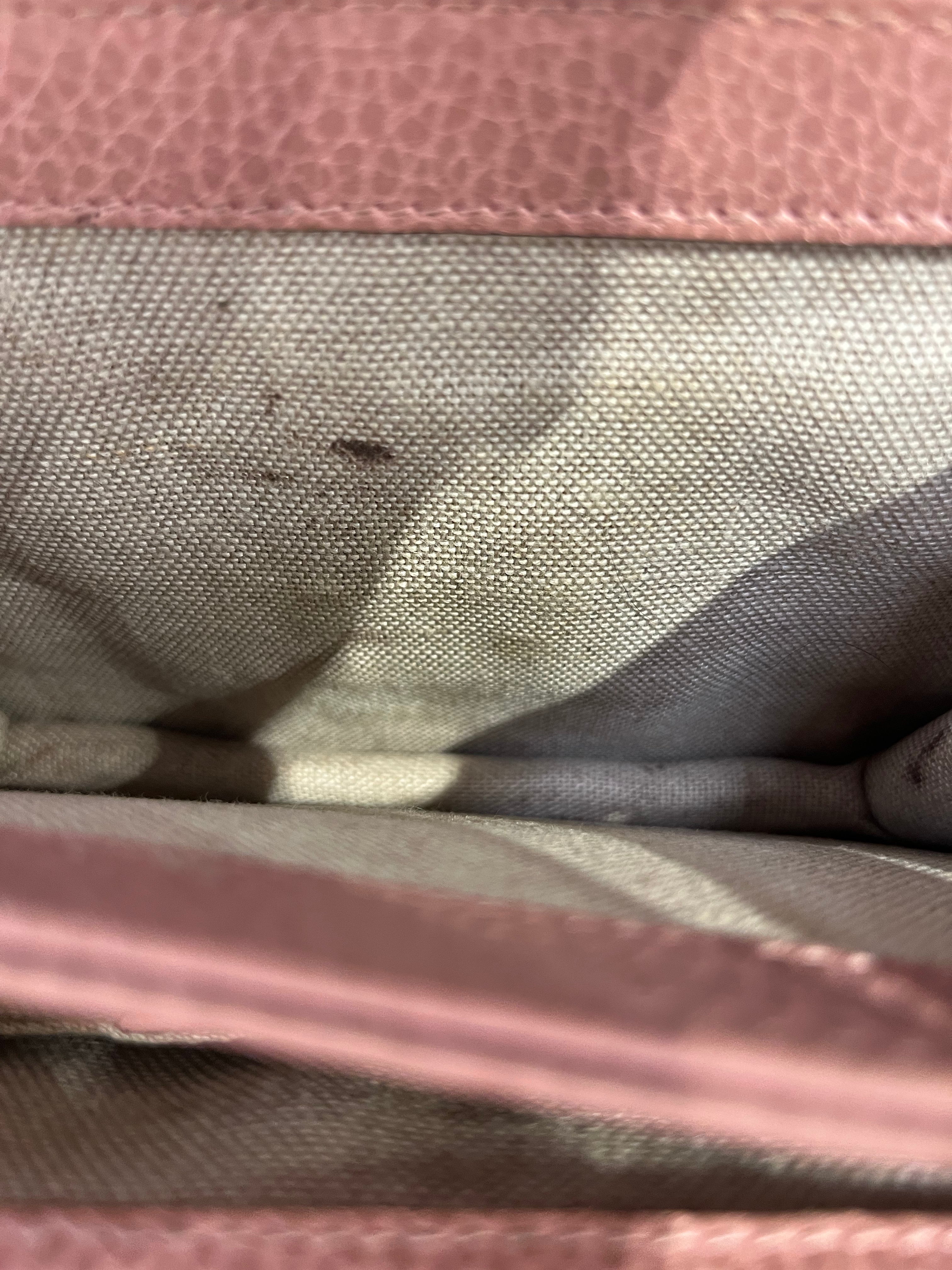 GUCCI/Cross Body Bag/Leather/PNK/INTERLOCKING G view 7