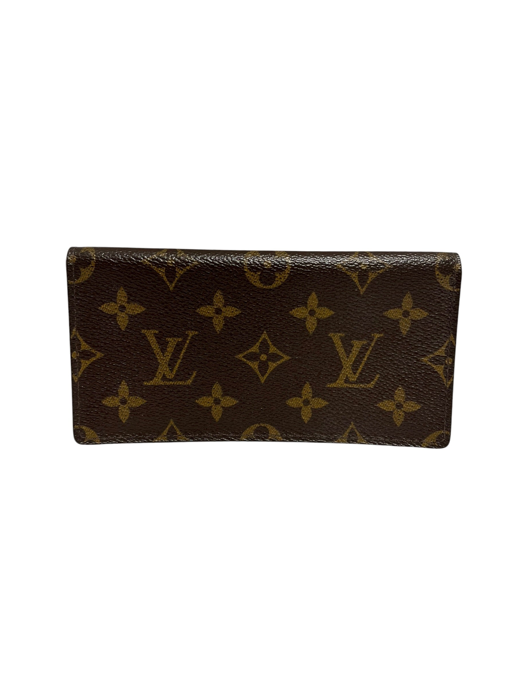 LOUIS VUITTON/Bifold Wallet/Monogram/Leather/BRW/ view 1