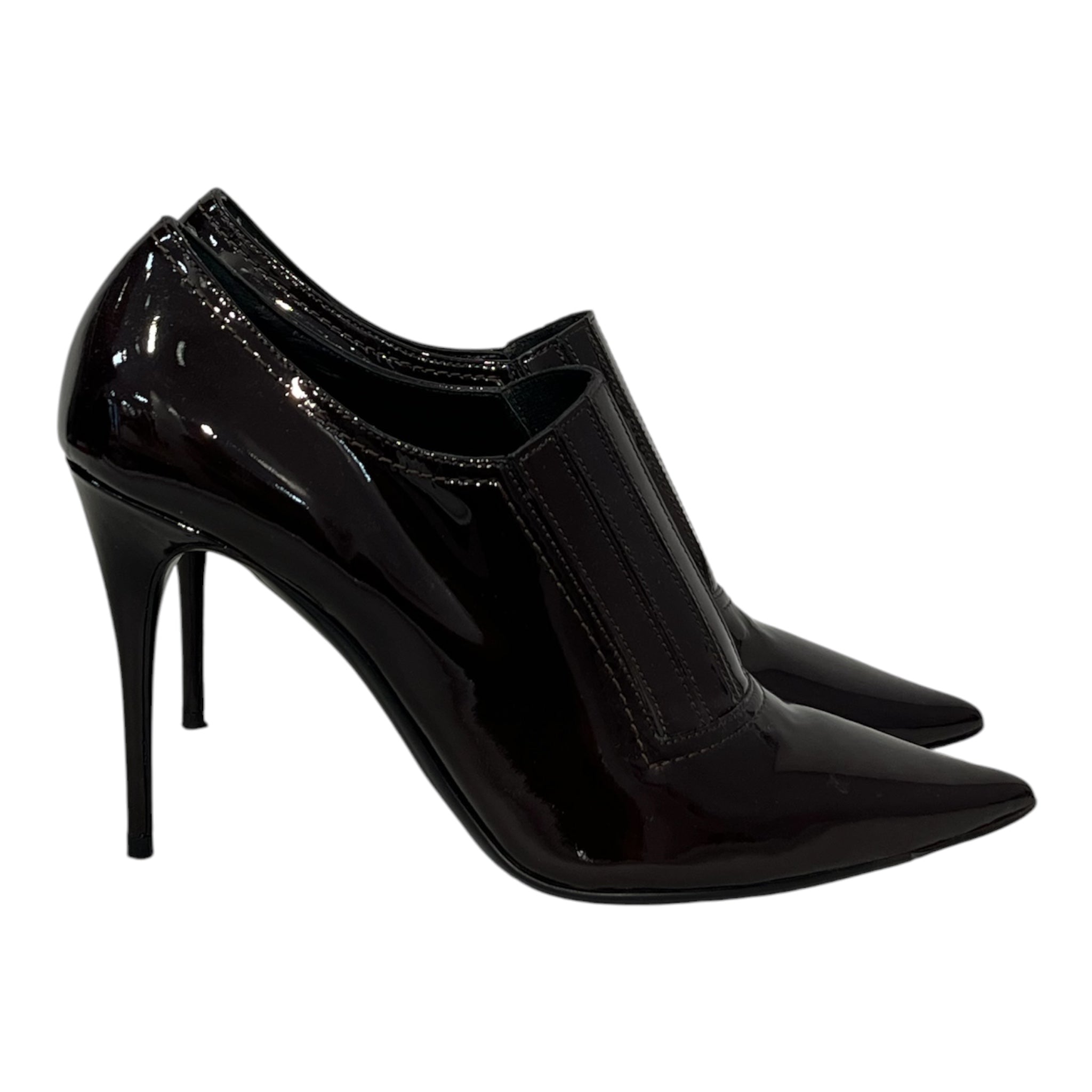 VALENTINO GARAVANI/Heels/EU 39.5/Leather/BRW/PATENT LEATHER view 1