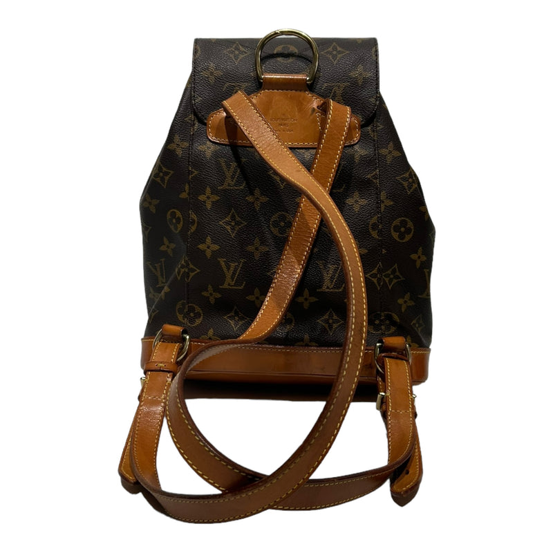 LOUIS VUITTON/Backpack/OS/Monogram/BRW/Monsouris PM Backpack