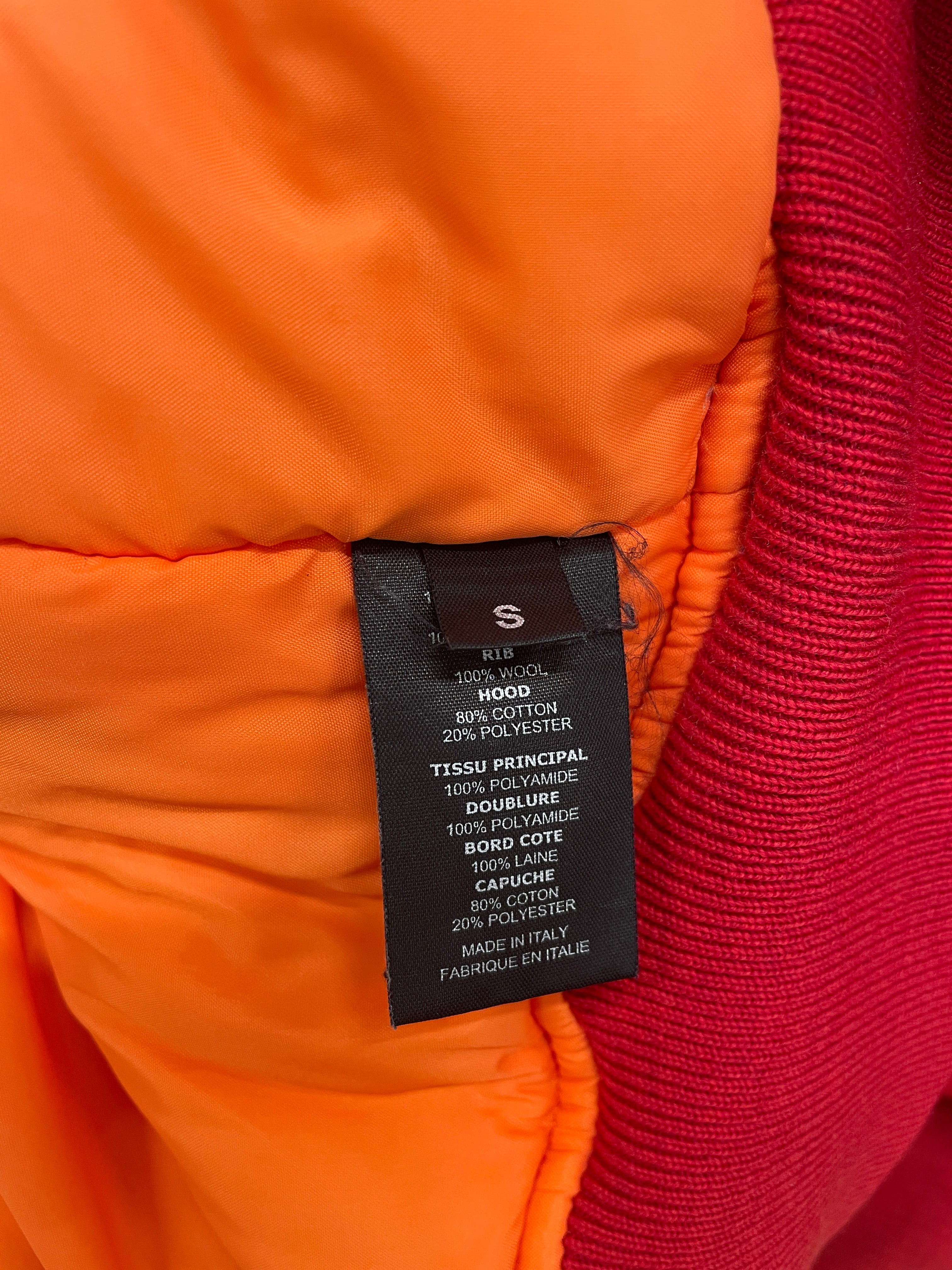 VETEMENTS/Puffer Jkt/S/Polyester/RED/AW16 CROPPED MA-1 BOMBER view 5