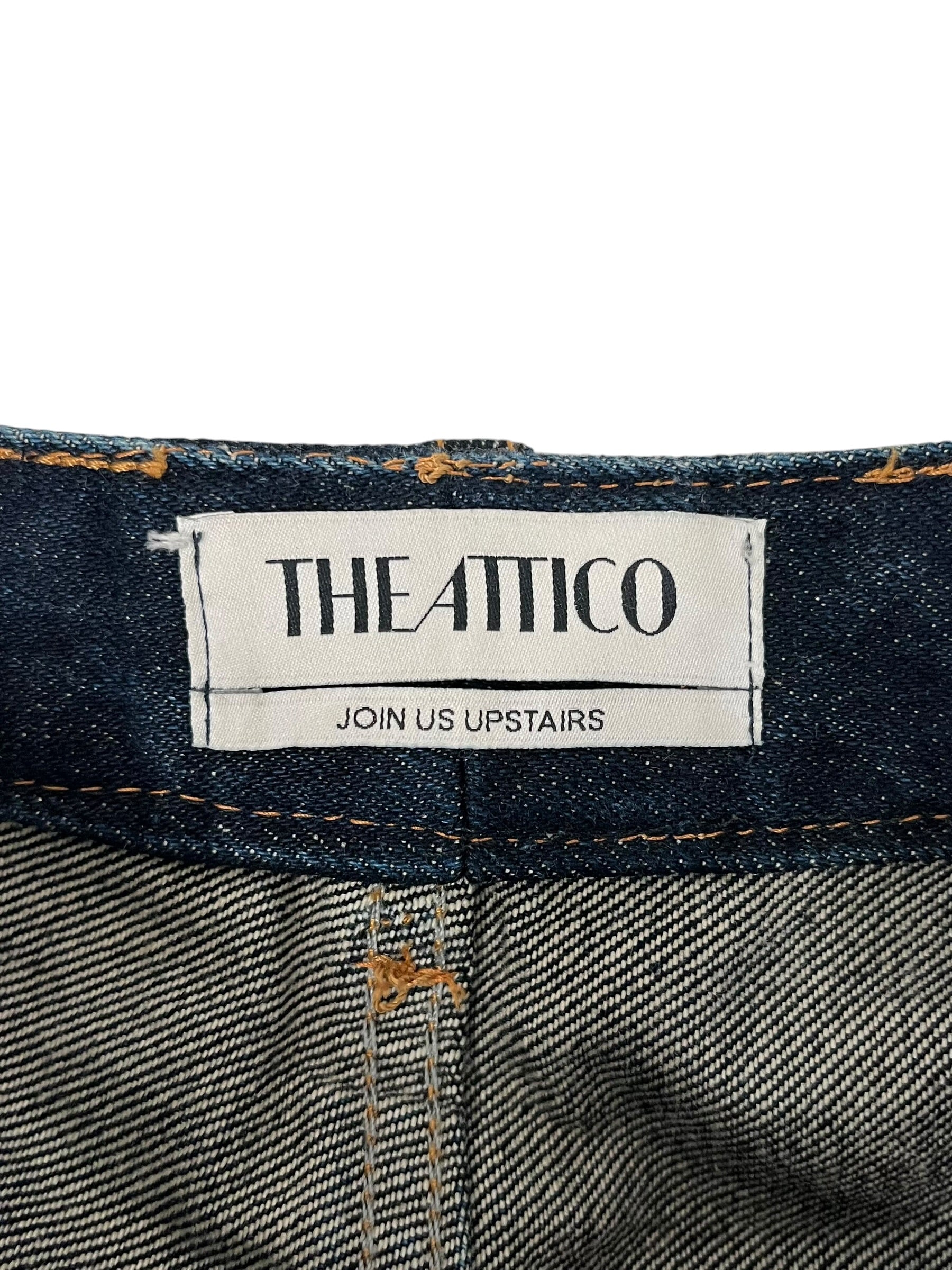 THE ATTICO/Cargo Pants/26/Denim/NVY/MULTI ZIP PKTS view 3