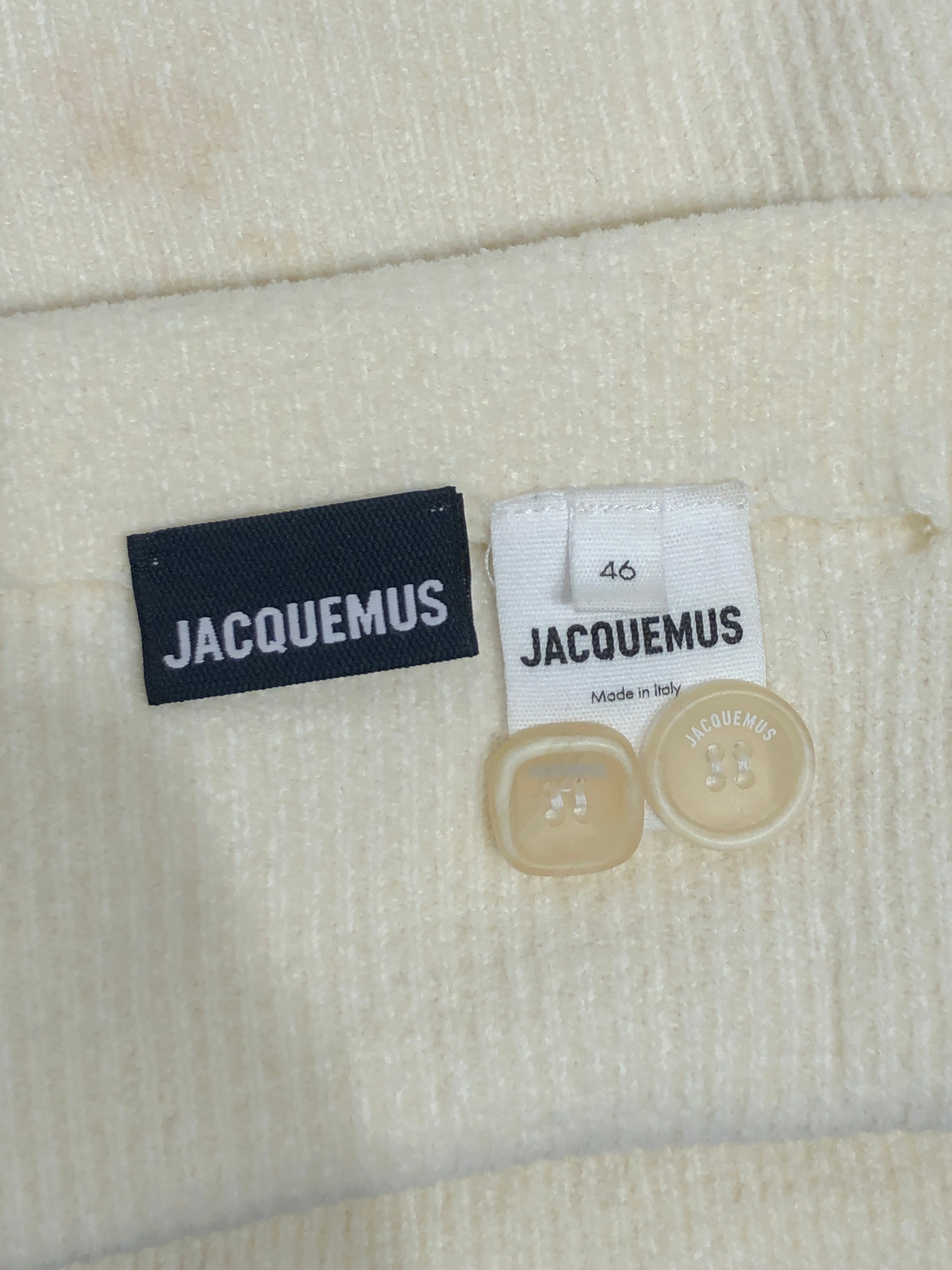 JACQUEMUS/Skirt/46/CRM/ view 3