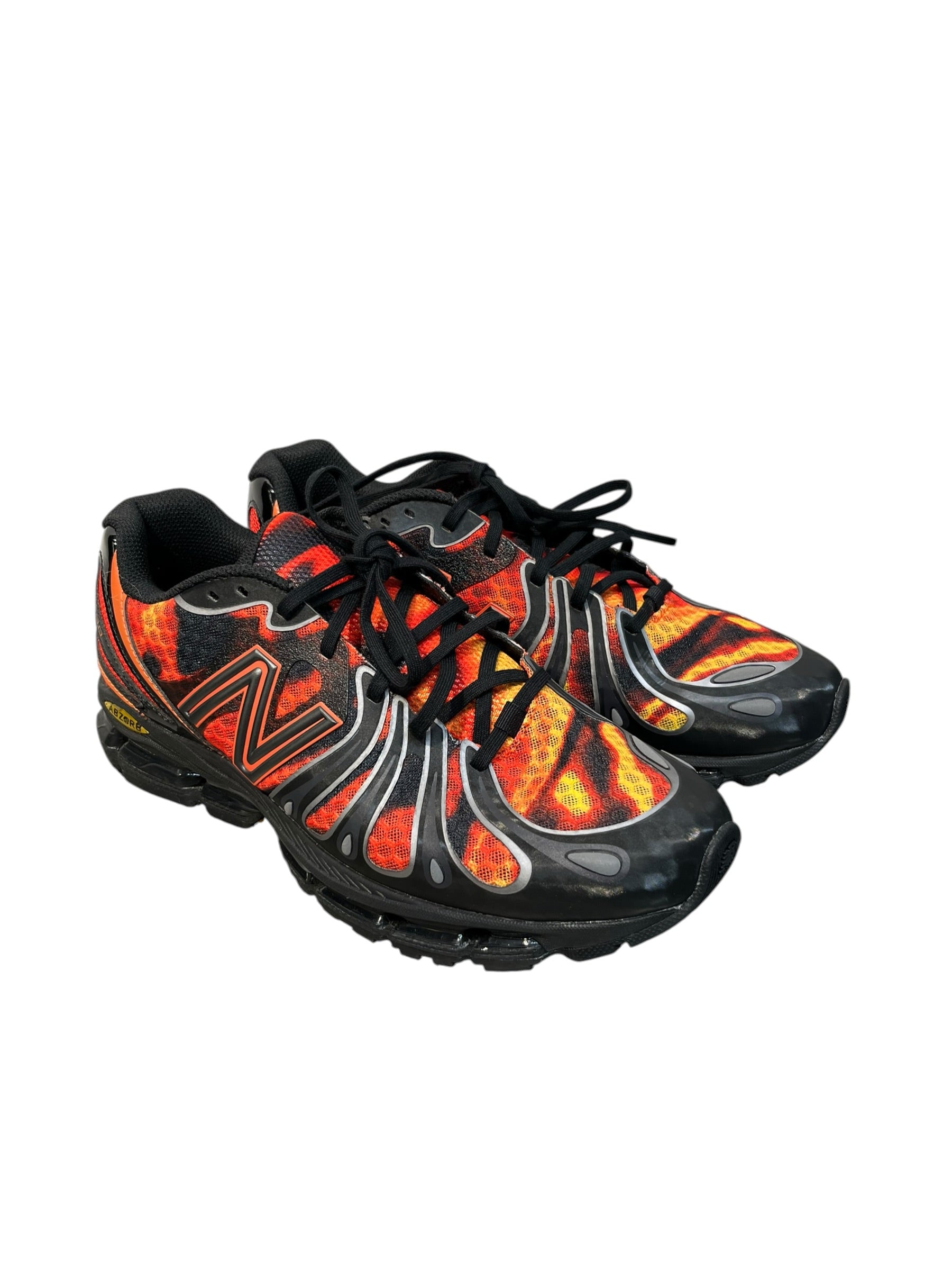 NEW BALANCE/Low-Sneakers/US 9/All Over Print/ORN/JFG X NB FH 1890 ORN/BLK view 1
