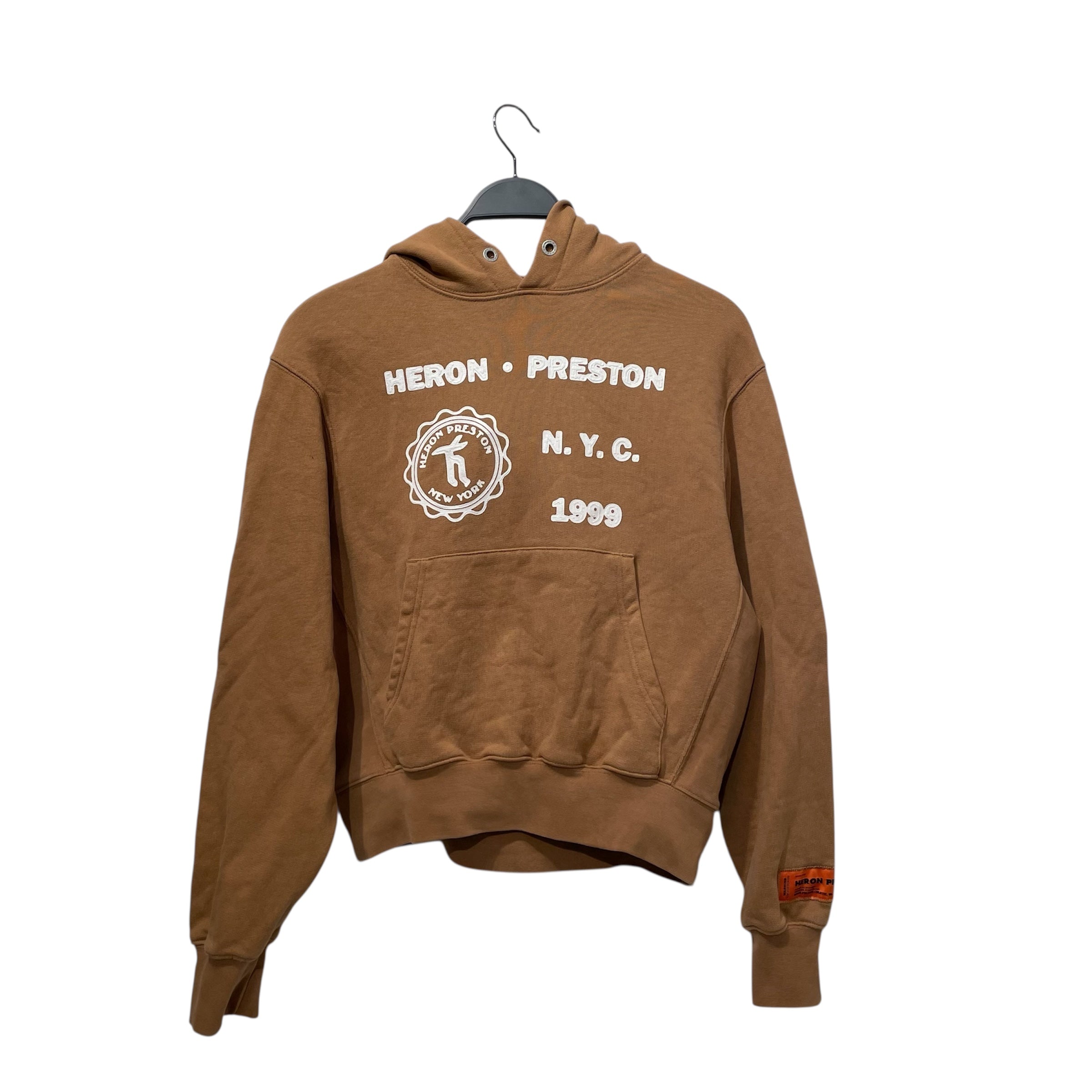 HERON PRESTON/Hoodie/XS/Graphic/Cotton/CML/HERON GRAPHIC view 1