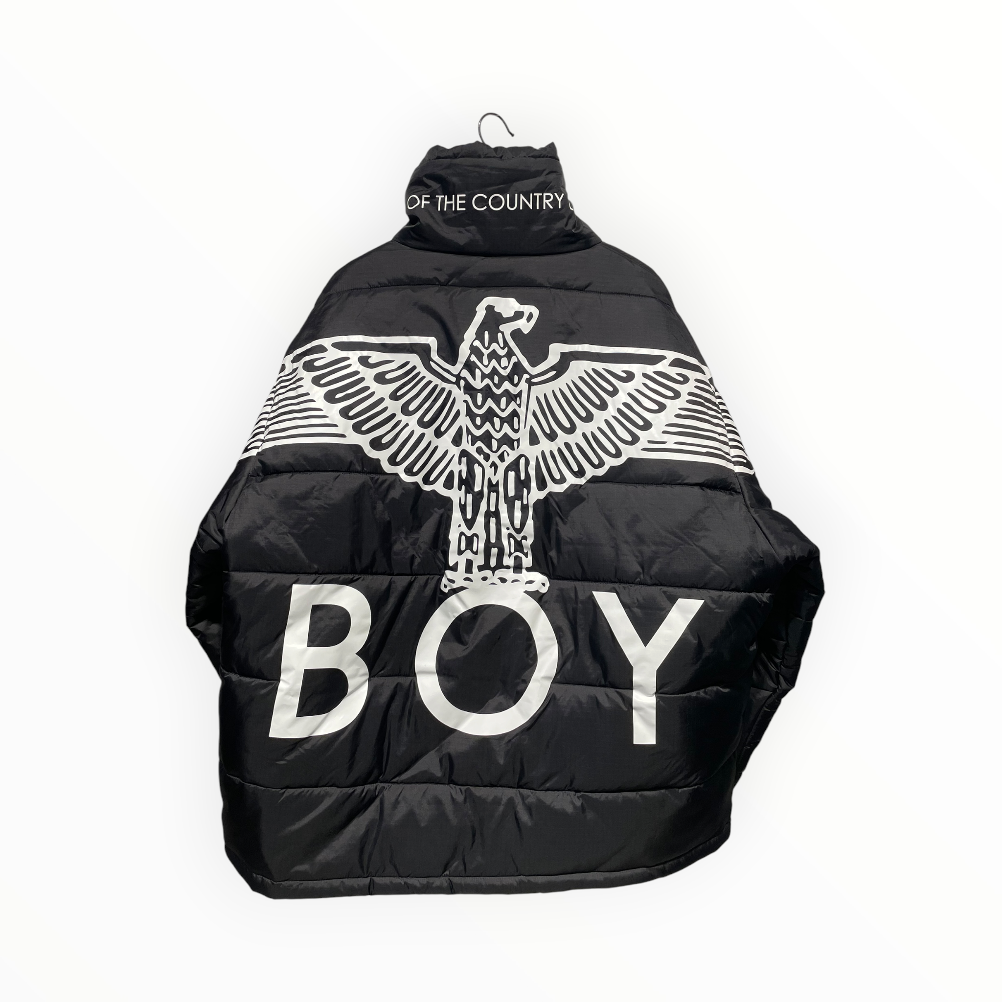 BOY LONDON/Puffer Jkt/S/Nylon/BLK/REVERSIBLE view 2