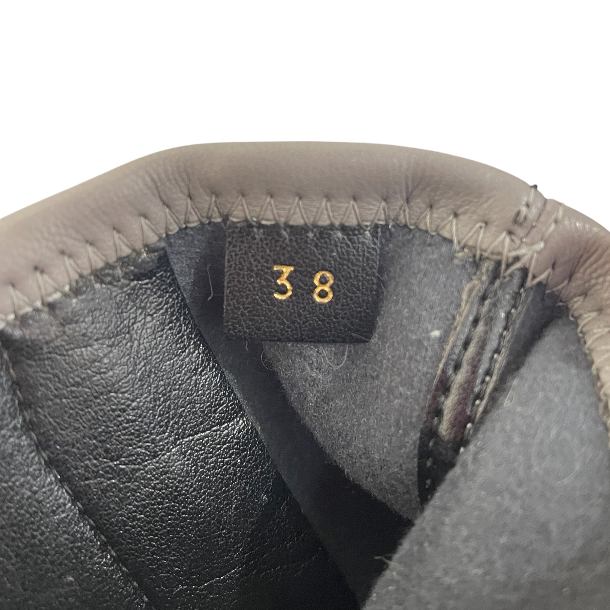 STELLAMcCARTNEY/Boots/EU 38/Leather/GRY/Skylar chunky boots view 3