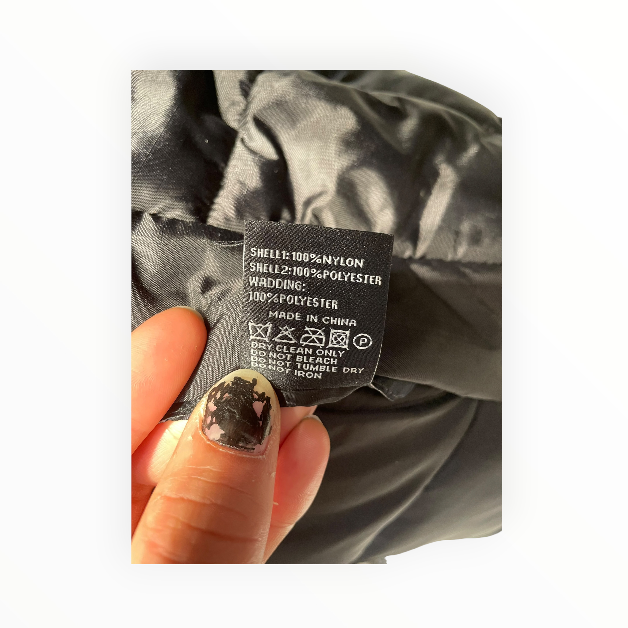 BOY LONDON/Puffer Jkt/S/Nylon/BLK/REVERSIBLE view 4