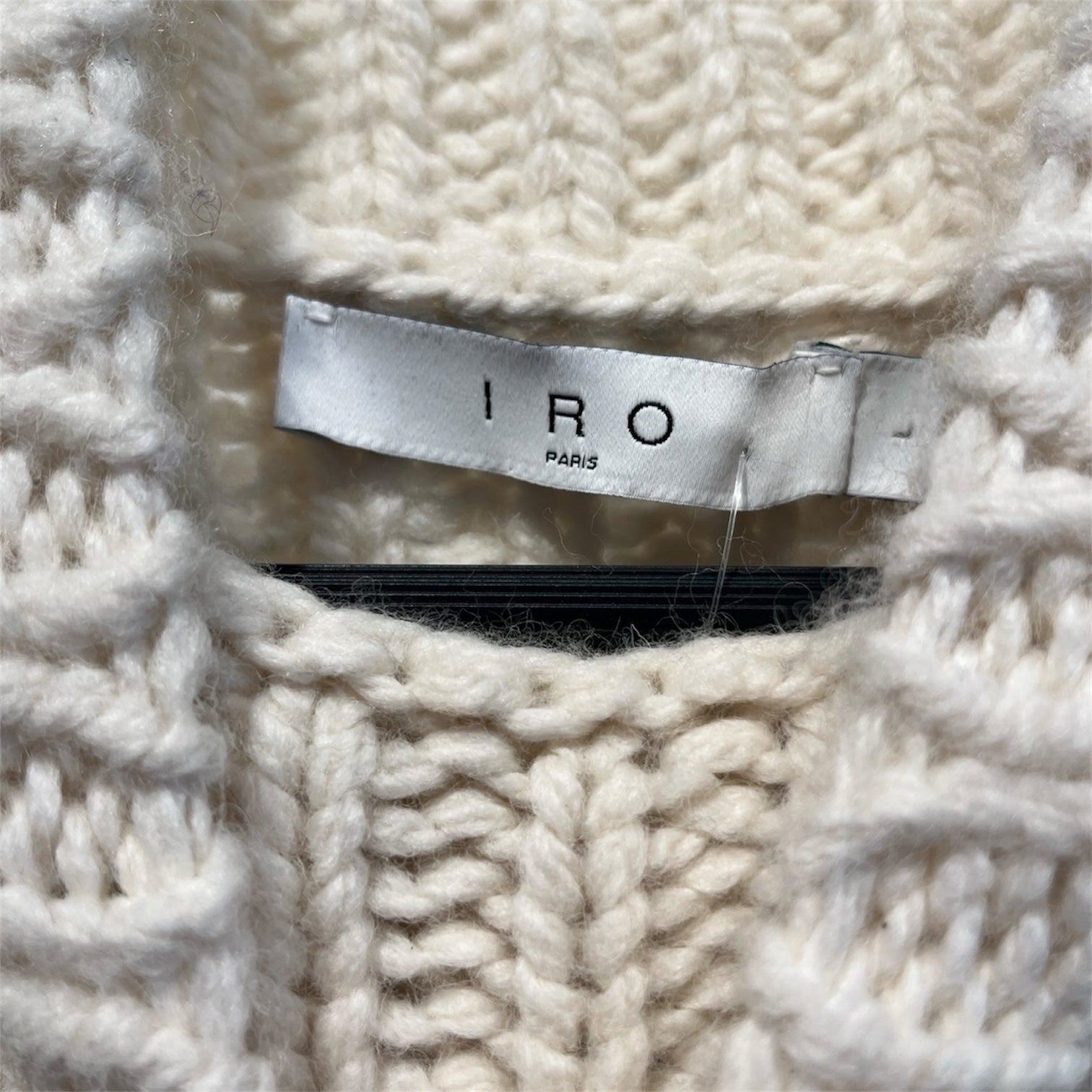 IRO Paris /Knitted Vest/L/Cotton/WHT/iro haure sweater vest view 3