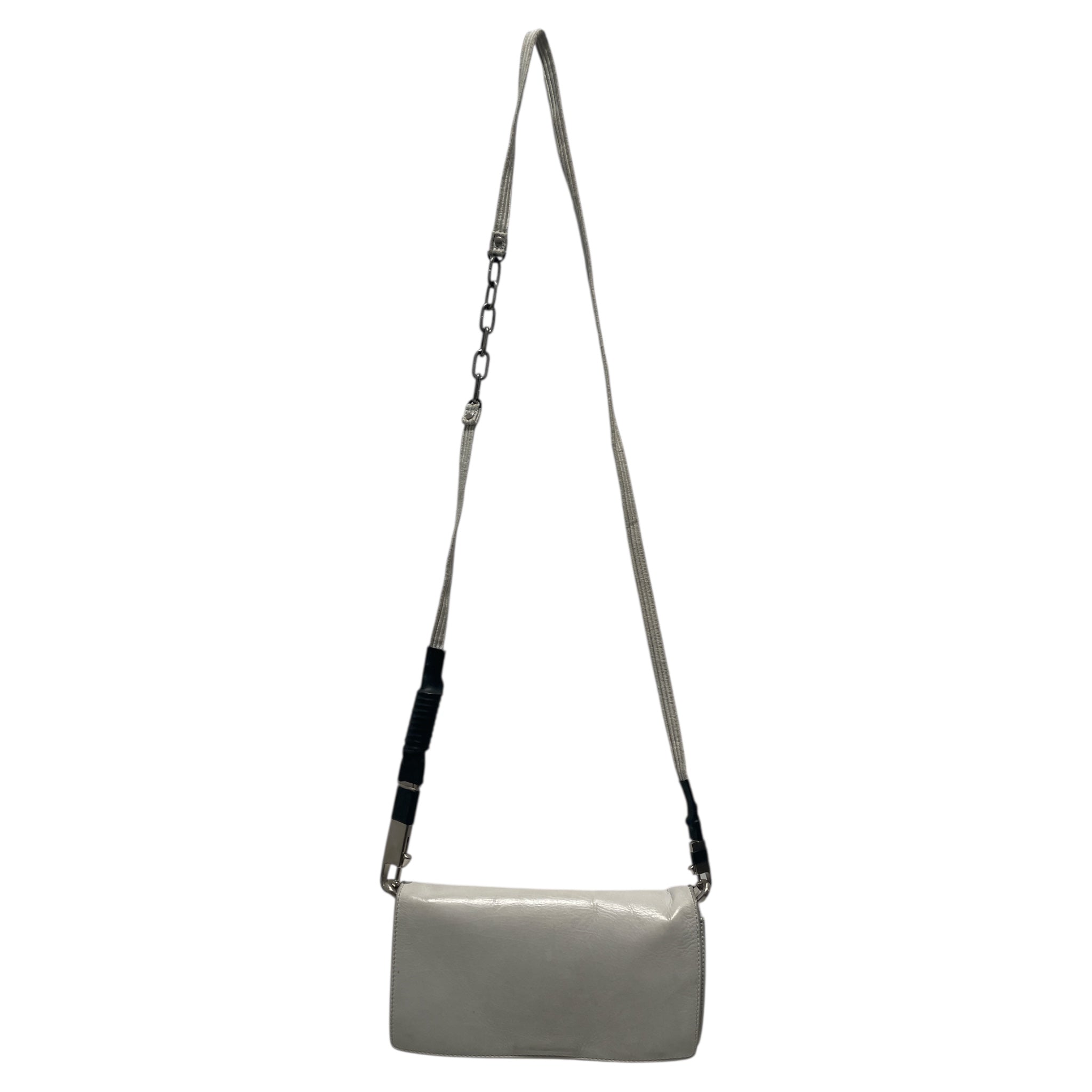 Rick Owens/Cross Body Bag/Leather/WHT/rick owens utilioty bag view 1
