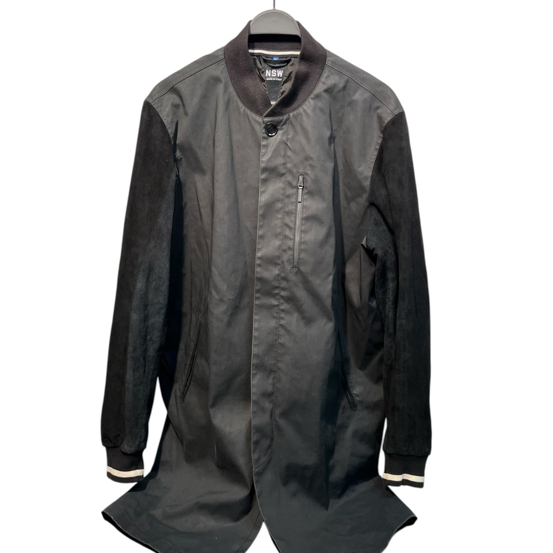 NIKE/Trench Coat/XL/Cotton/BLK/NSW - CALF SLEEVES