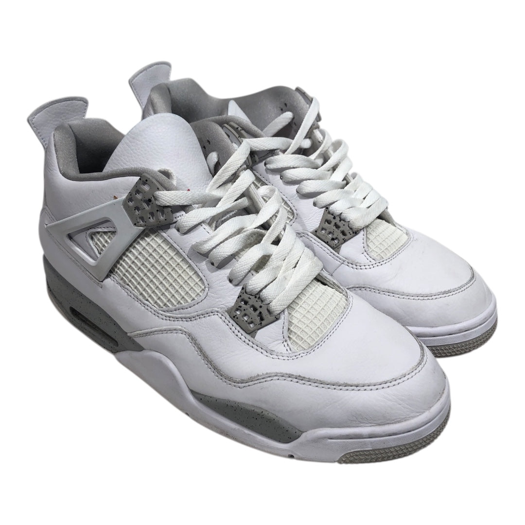 JORDAN BRAND/Low-Sneakers/US 11.5/WHT/white oreo jordan 4 view 1