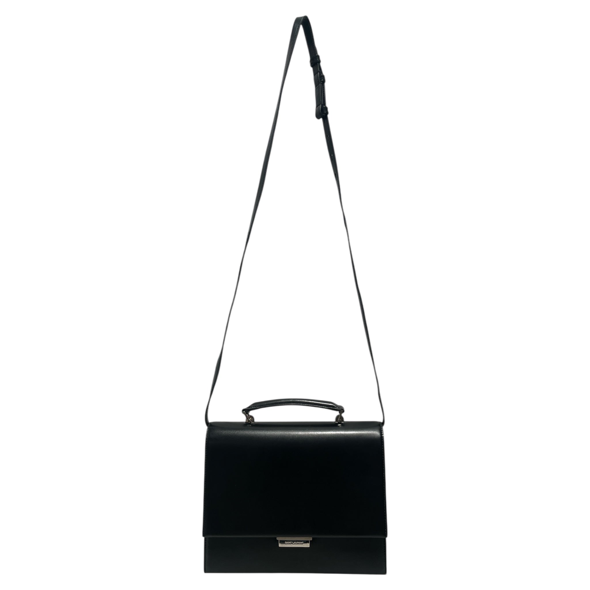 YVES SAINT LAURENT/Cross Body Bag/BLK/Niki Embossed Nubuck view 1
