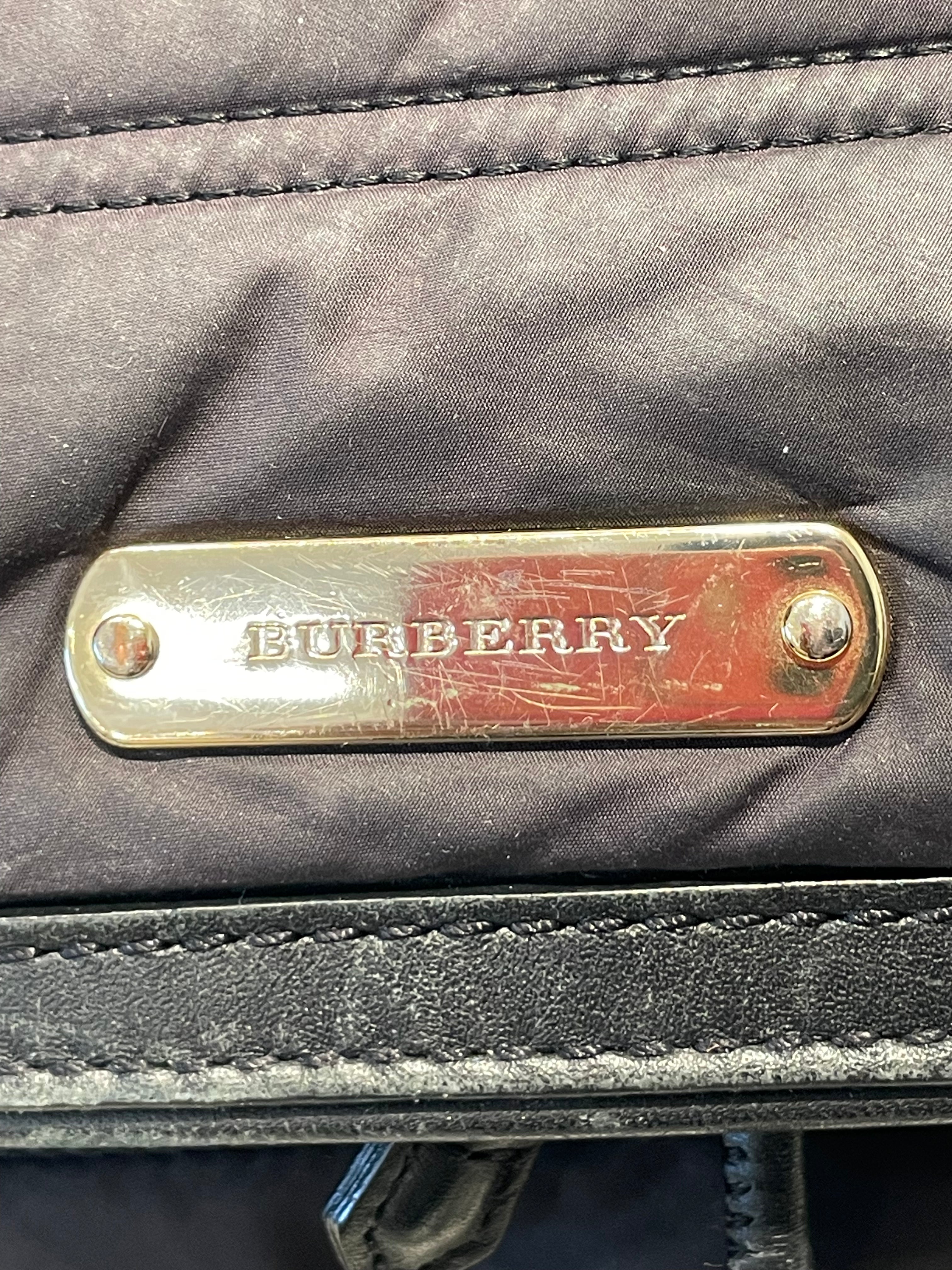 BURBERRY/Bag/Nylon/BLK/Burberry Messenger bag view 5