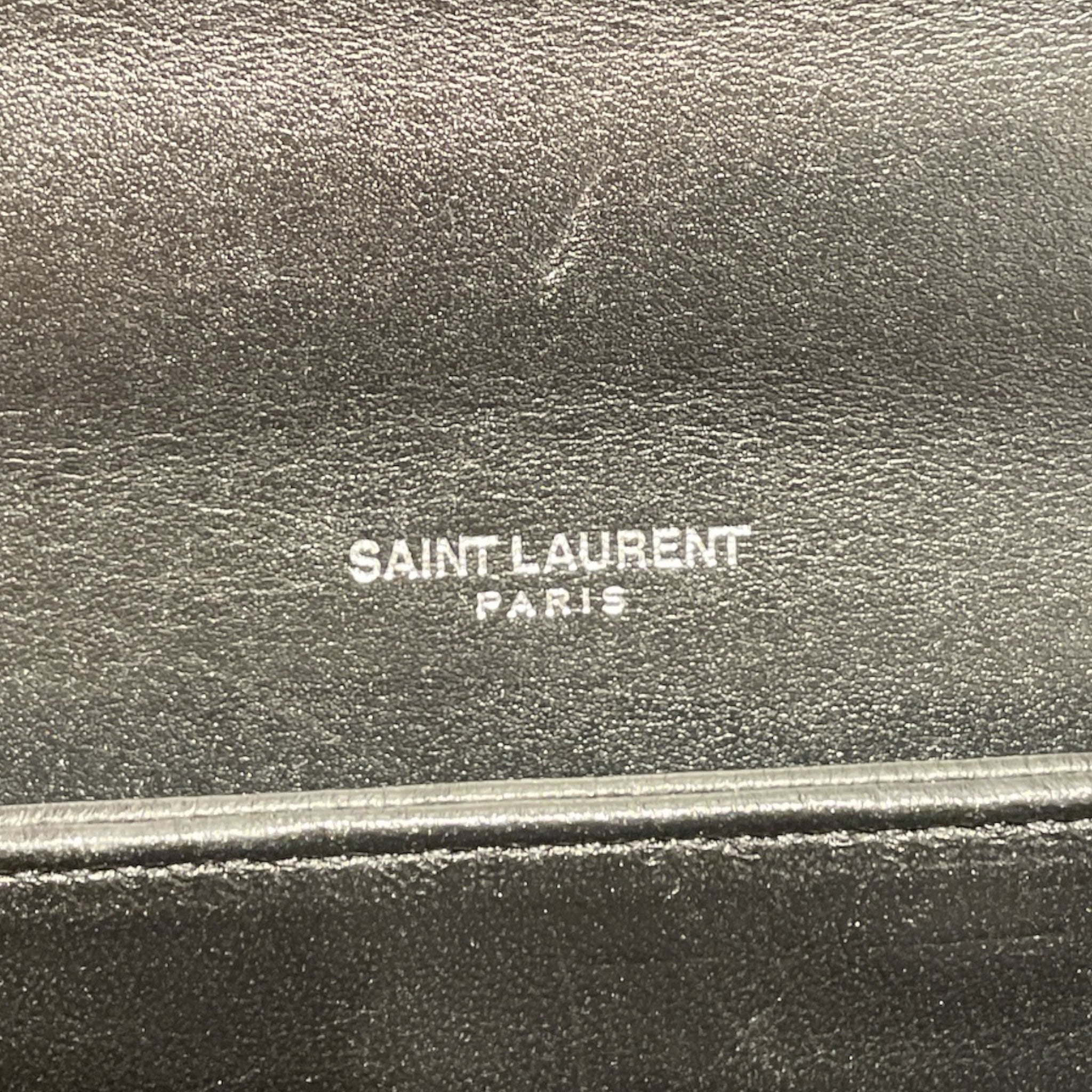 YVES SAINT LAURENT/Cross Body Bag/BLK/Niki Embossed Nubuck view 3