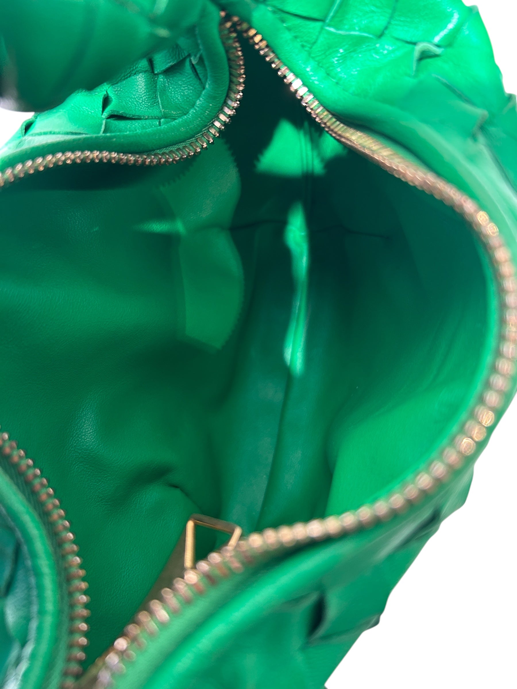 BOTTEGA VENETA/Clutch Bag/Leather/GRN/ view 4