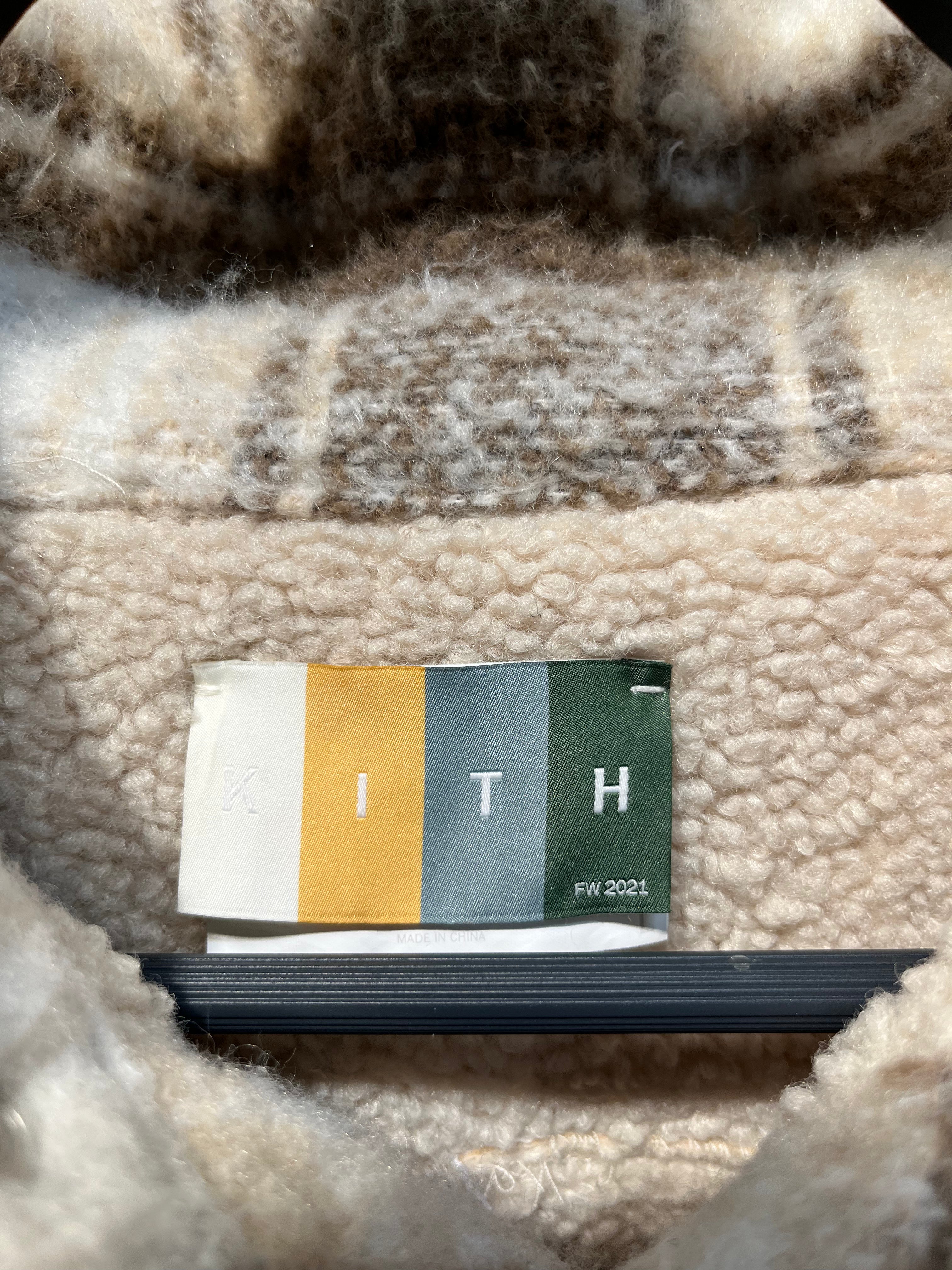 KITH/Fleece Jkt/L/Polyester/MLT/Plaid/SHERIDAN - CANVAS view 3