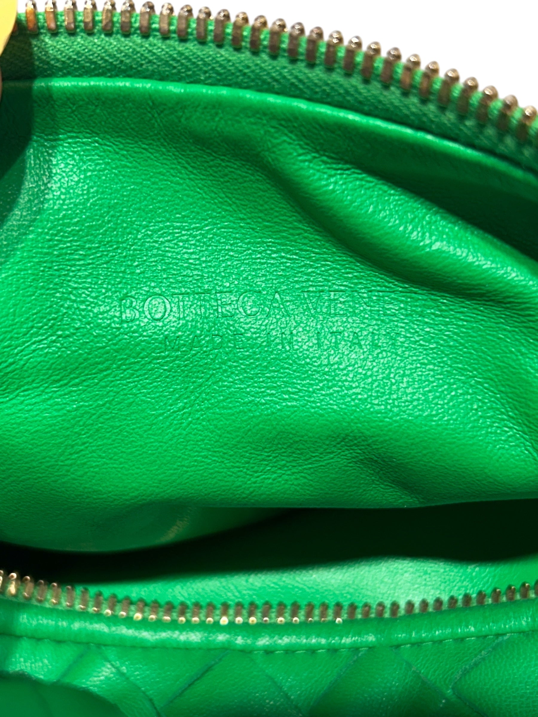 BOTTEGA VENETA/Clutch Bag/Leather/GRN/ view 5