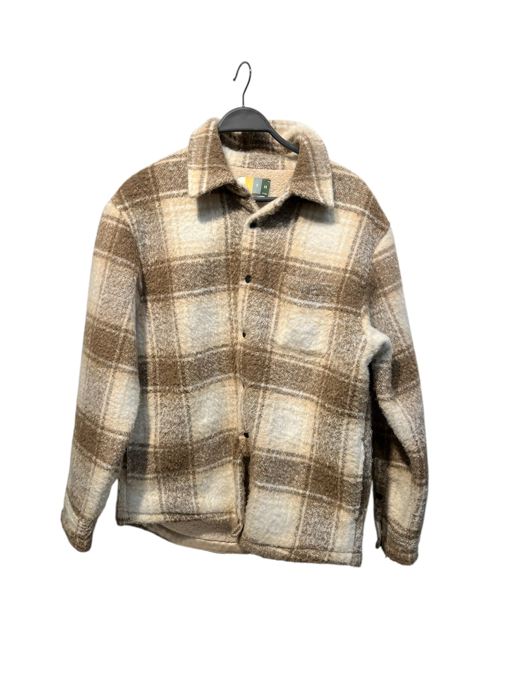 KITH/Fleece Jkt/L/Polyester/MLT/Plaid/SHERIDAN - CANVAS view 1