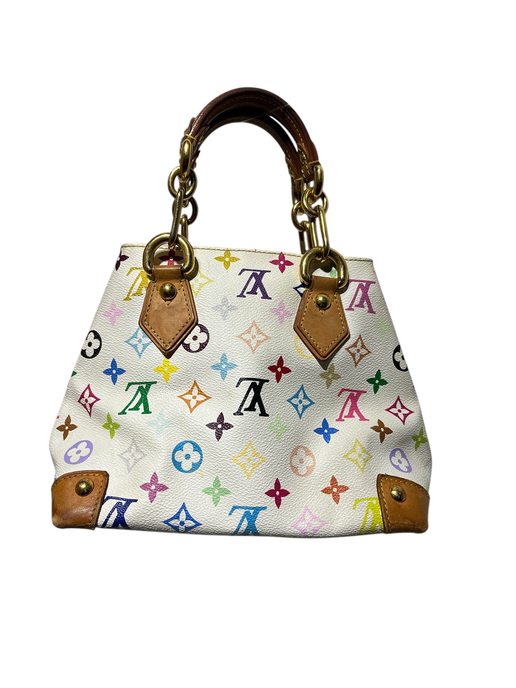 LOUIS VUITTON/Tote Bag/Monogram/Leather/MLT/LVxTAKASHI MURAKAMI AUDRA view 1