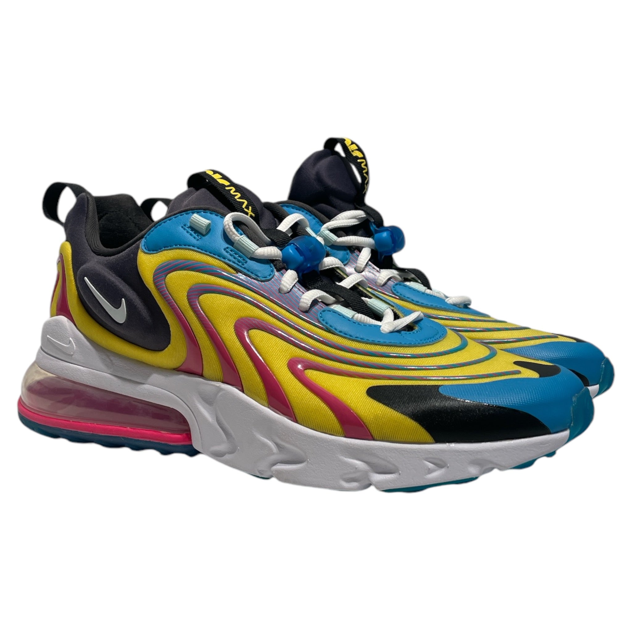 NIKE/Low-Sneakers/US 10.5/Yellow/AIR MAX 270 REACT ENG/CD0113-400 view 1