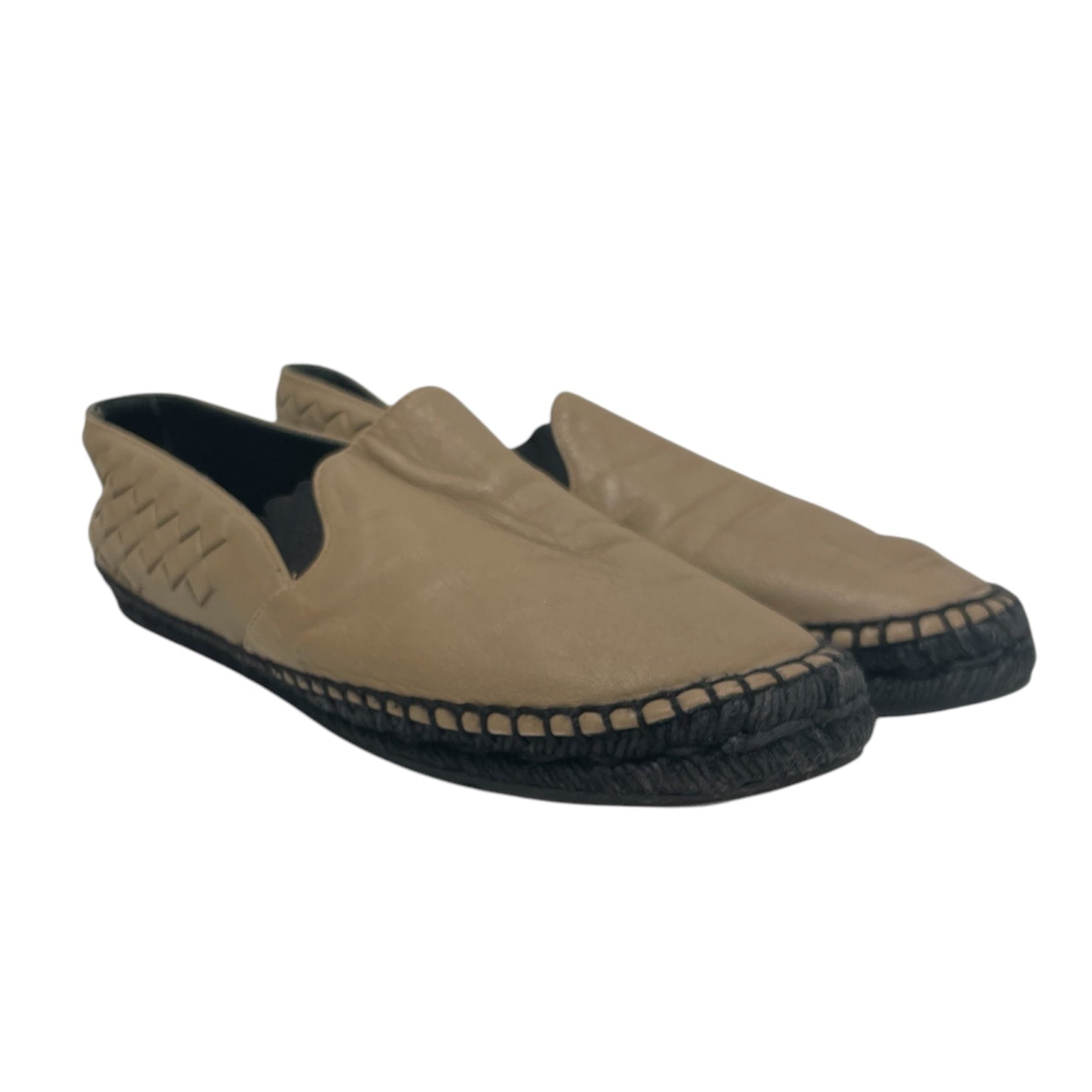 BOTTEGA VENETA/Low-Sneakers/EU 36/Leather/KHK/SLIP ON view 1