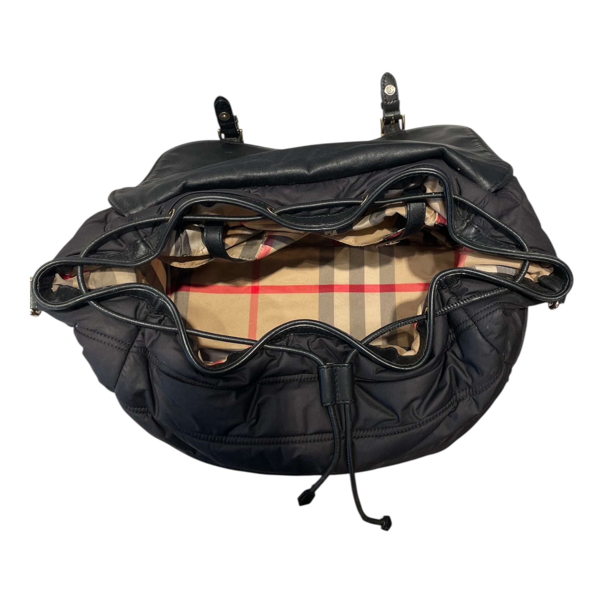 BURBERRY/Bag/Nylon/BLK/Burberry Messenger bag view 4